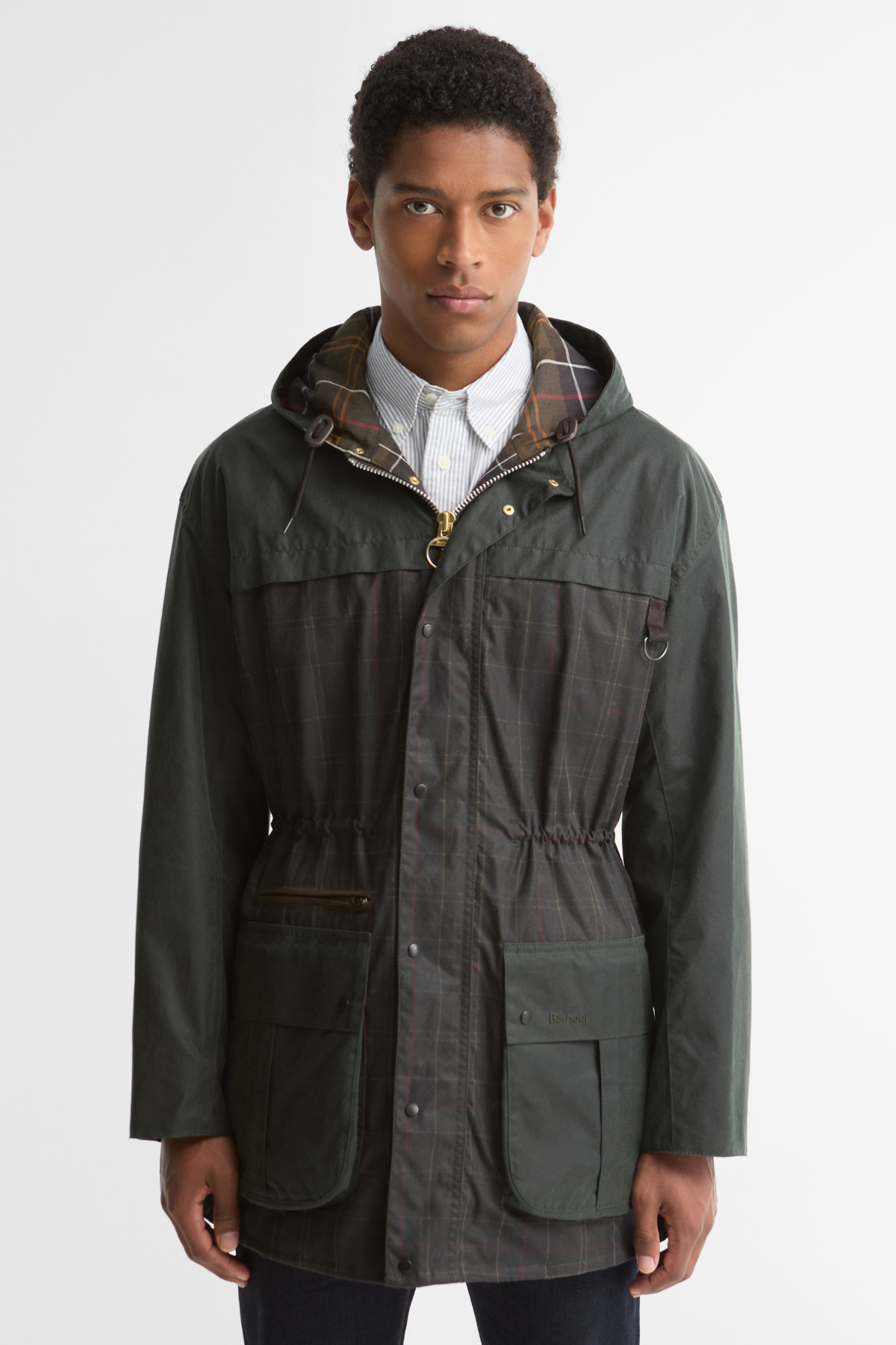 Barbour Icons Tartan Durham Yağlı Ceket TN12 Classic Tartan