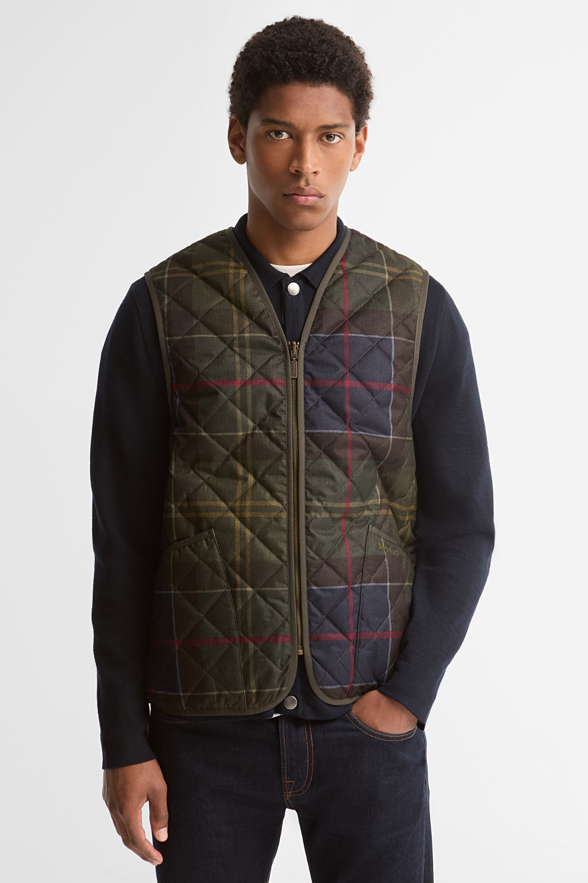Barbour Icons Tartan Kapitone İç Yelek TN14 Classic Tartan