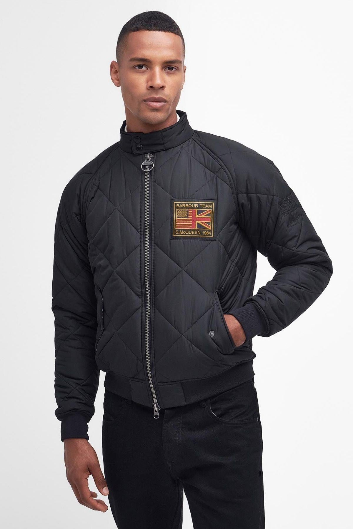 Barbour Int. Steve Mcqueen Kapitone Ceket BK11 Black