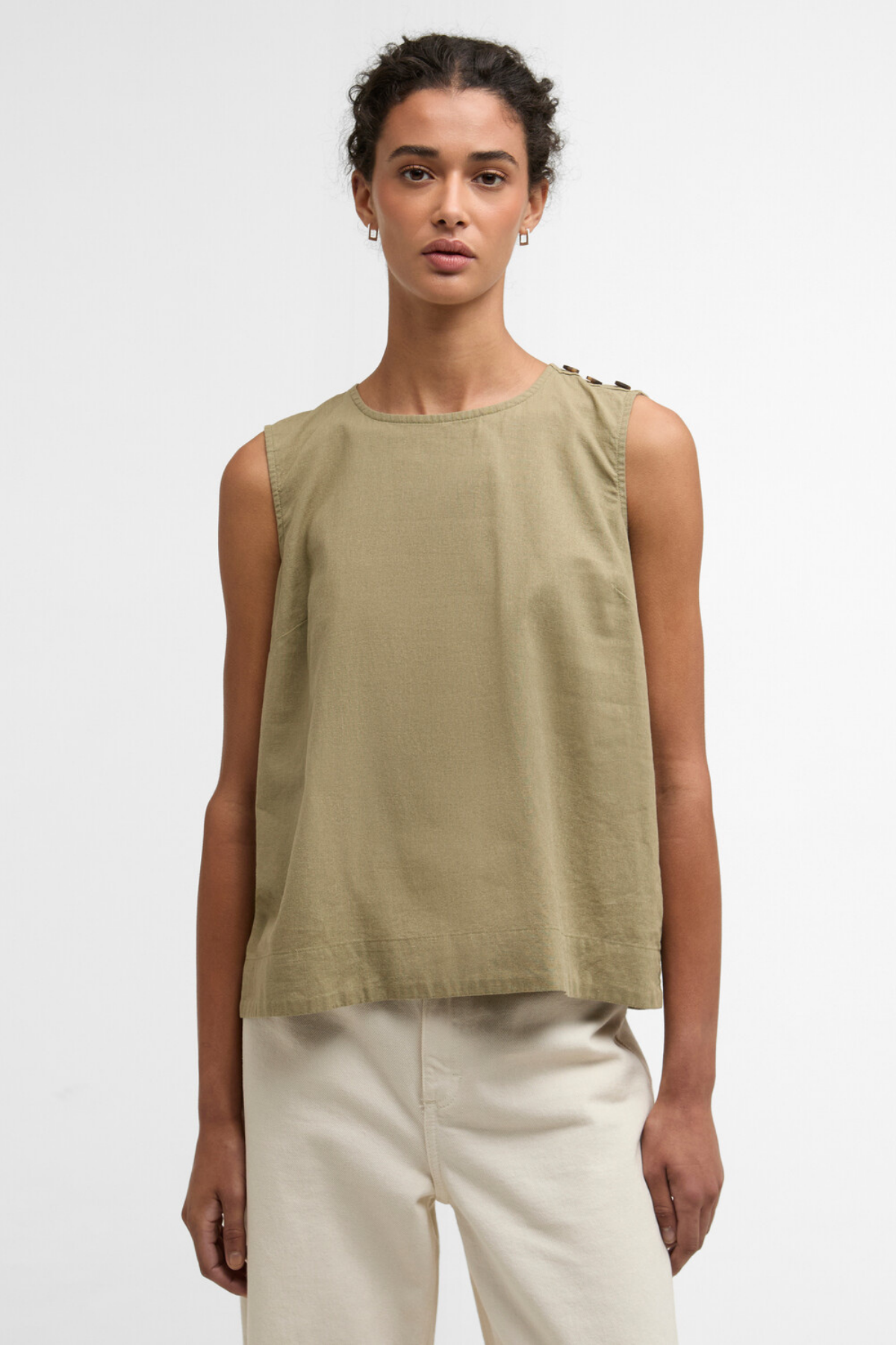 Barbour Josie Gömlek GN26 Bleached Olive