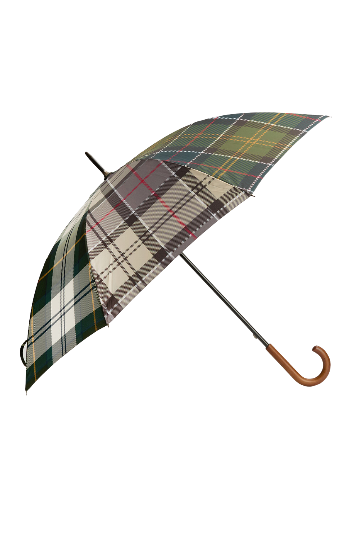 Barbour Karışık Tartan Uzun Şemsiye MI11 Mixed Tartan