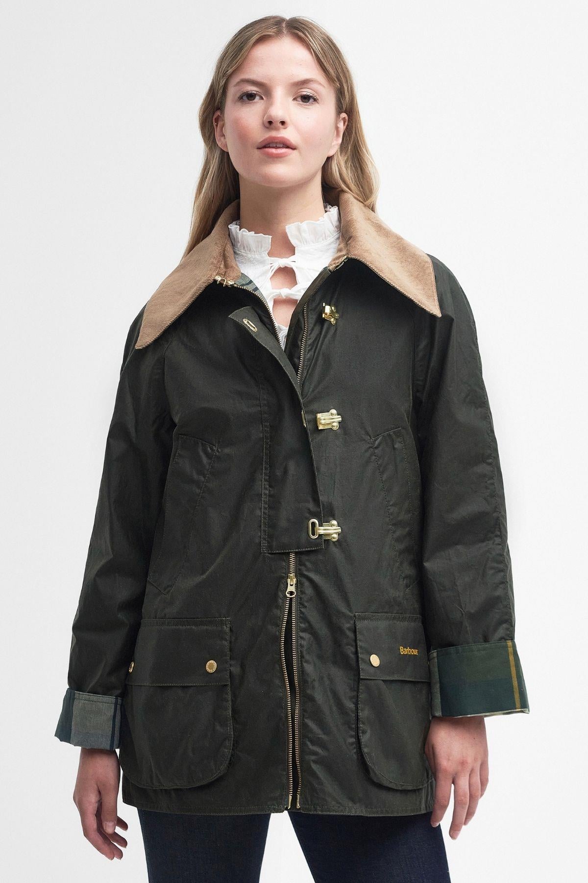 Barbour Kelburn Yağlı Ceket OL51 Archive Olive/Classic
