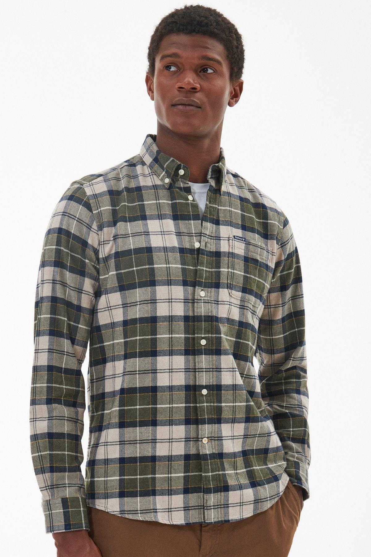 Barbour Kyeloch Tailored Gömlek TN16 Forest Mist Tartan