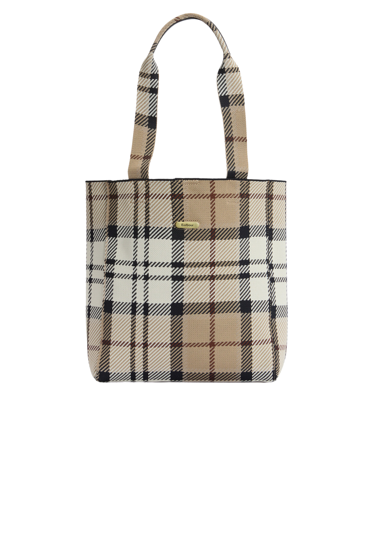 Barbour Layla Tartan Alışveriş Çantası BE71 Rosewood Tartan
