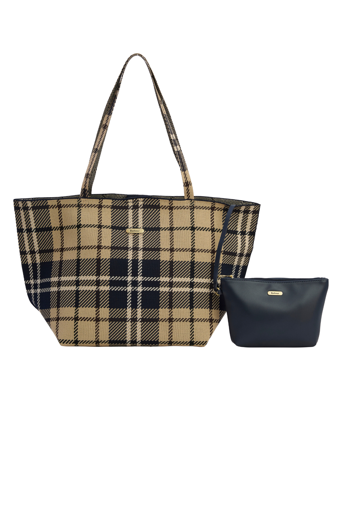 Barbour Layla Tartan Large Kol Çantası TN39 Birchwood Dress Tartan