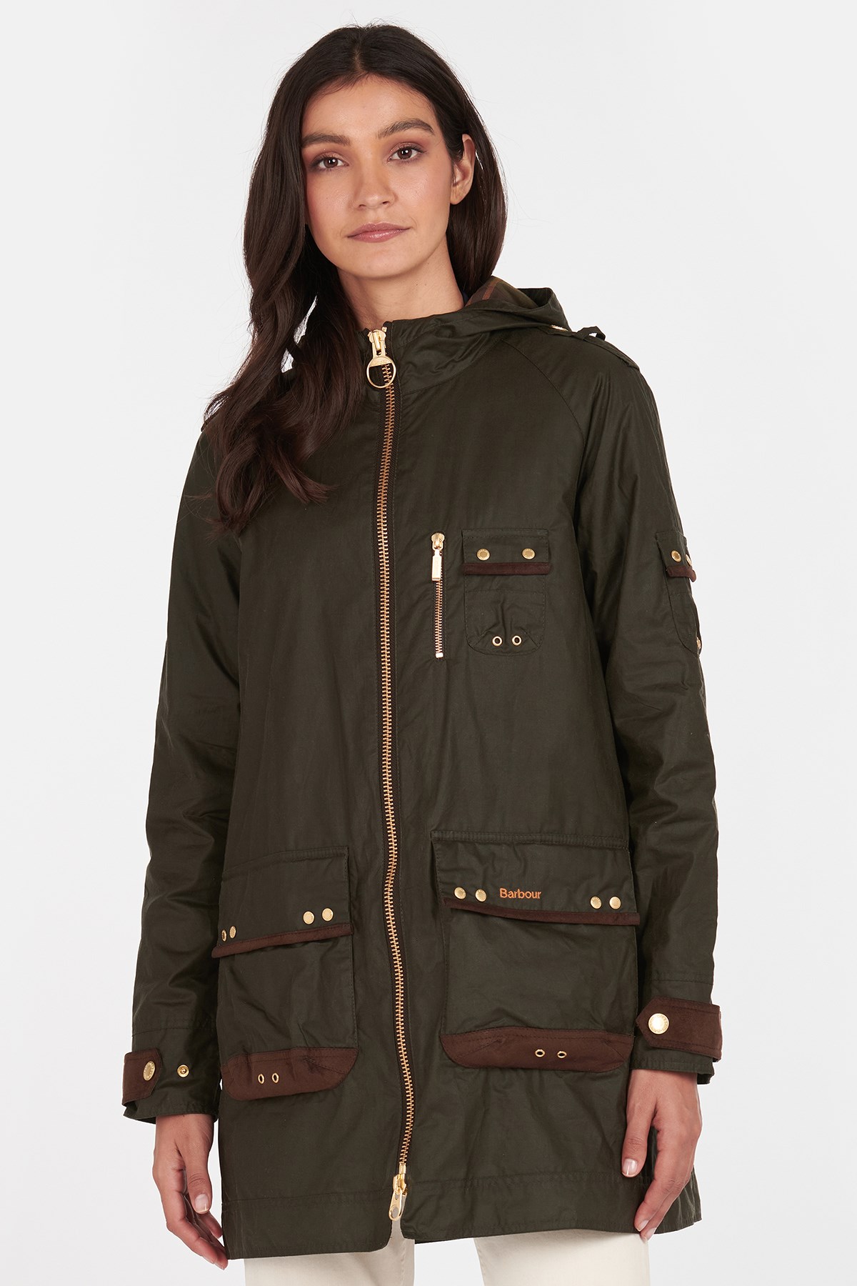 Barbour Lennox Yağlı Ceket OL51 Archive Olive