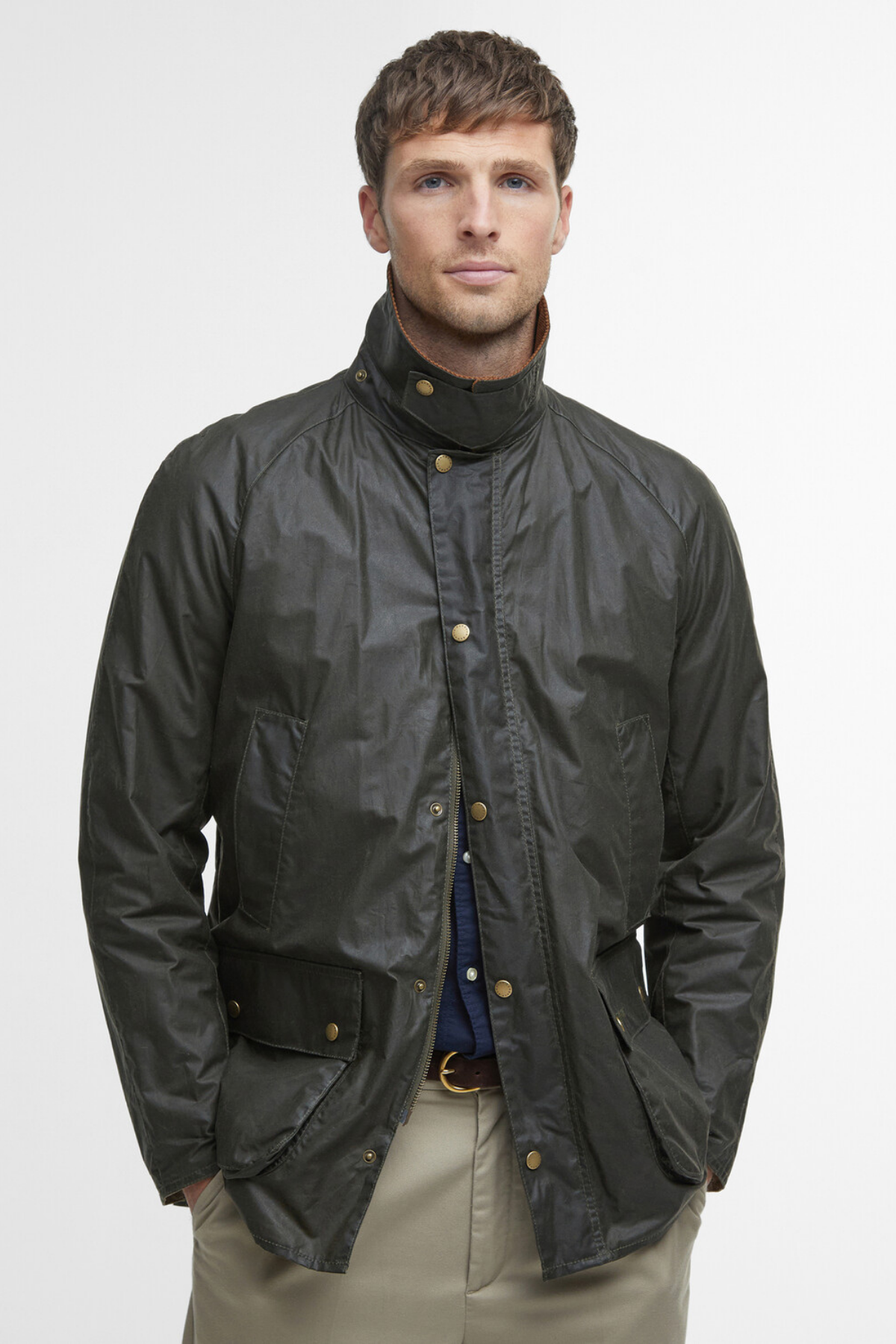 Barbour Lightweight (4oZ) Ashby Yağlı Ceket OL51 Olive
