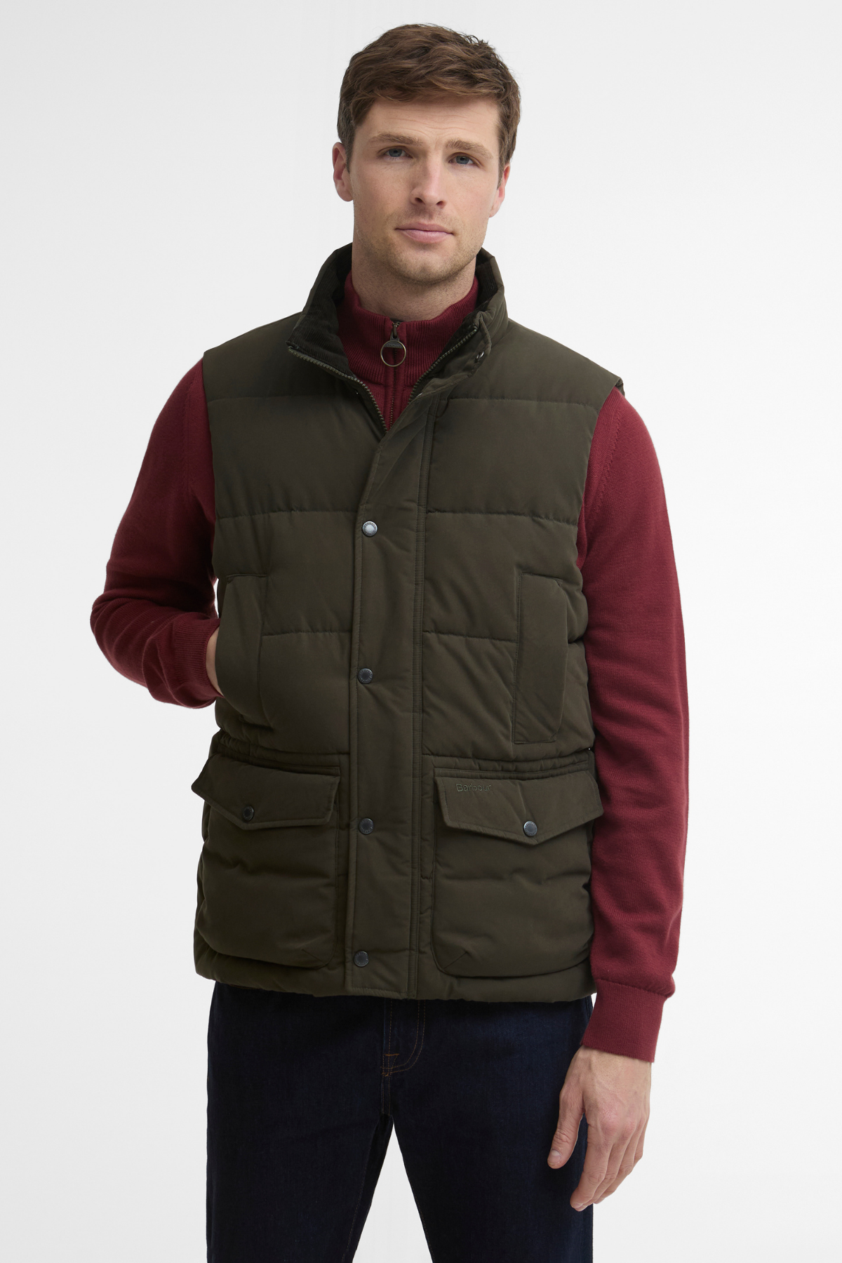 Barbour Lonnen Yelek SG92 Dark Sage
