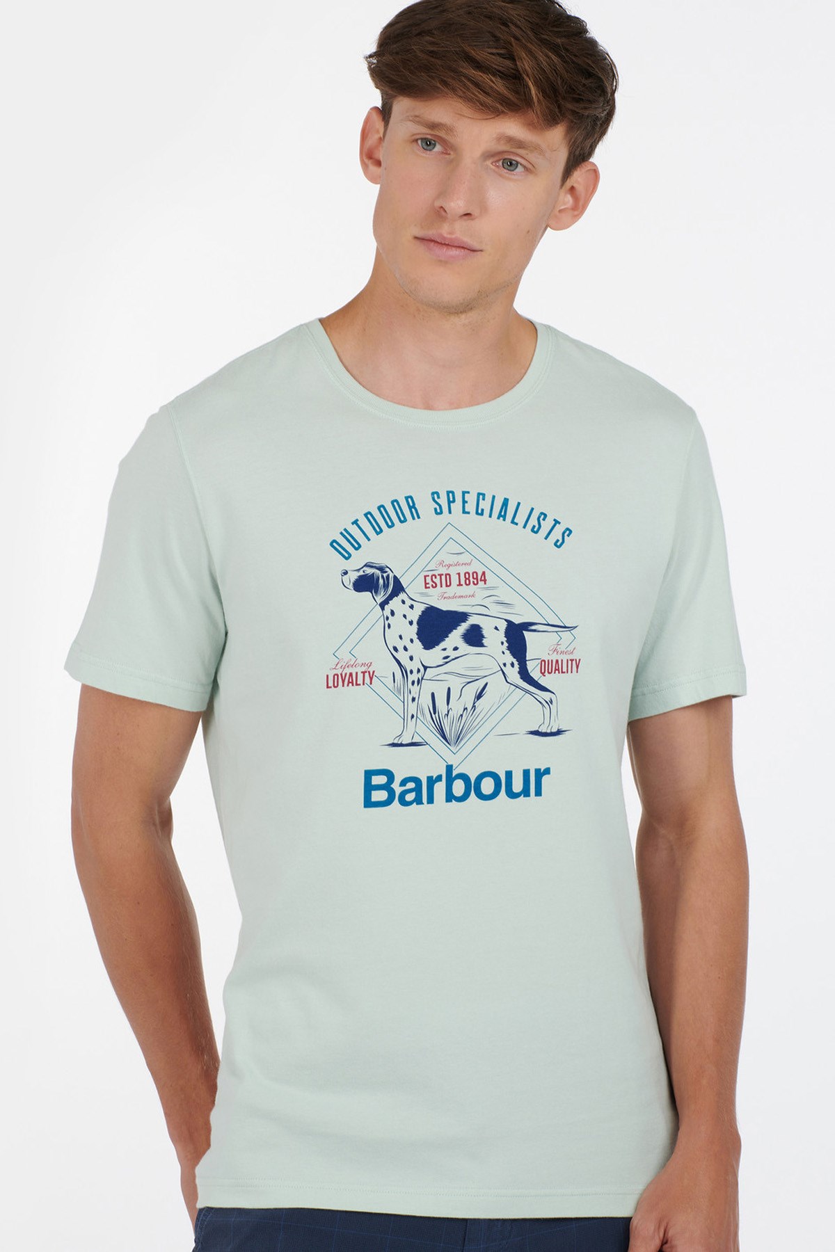 Barbour Loyal Tee AQ31 Surfspray