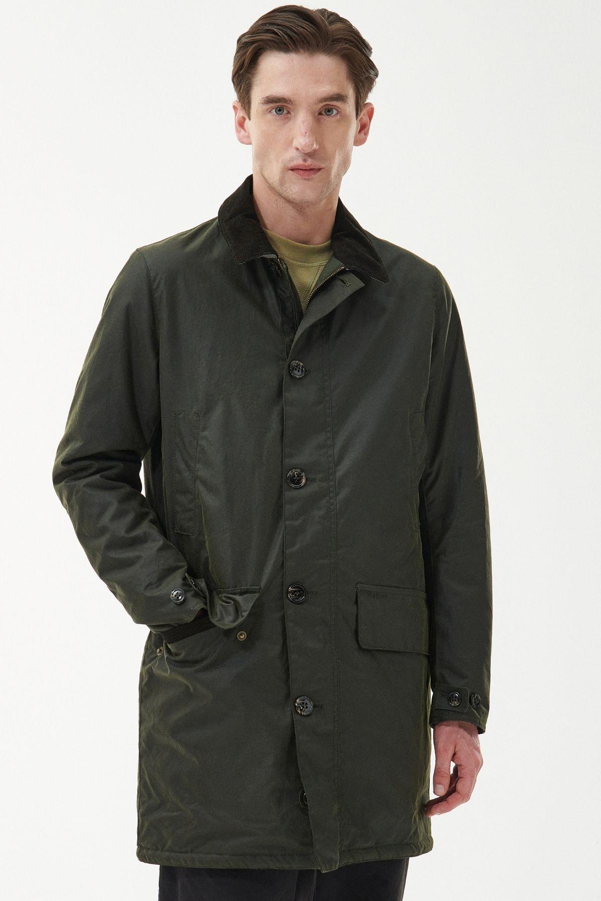 Barbour farron online jacket olive