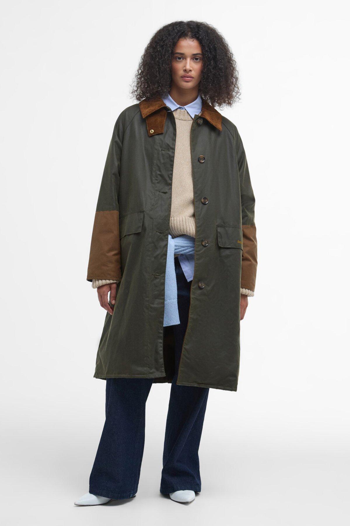 Barbour Marion Yağlı Ceket OL99 Archive Oiıve
