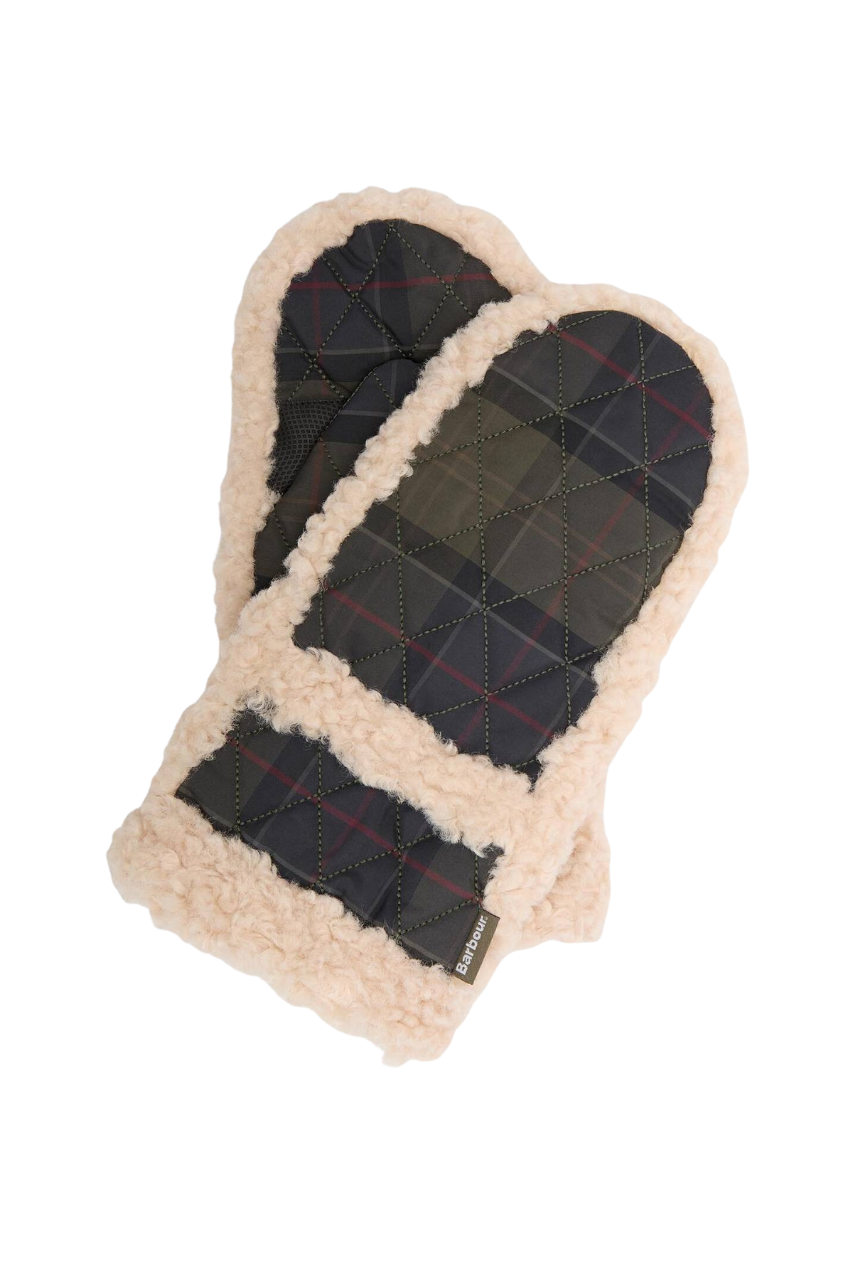 Barbour Marnie Tartan Waterproof Eldiven TN43 Shadow Classic Tartan