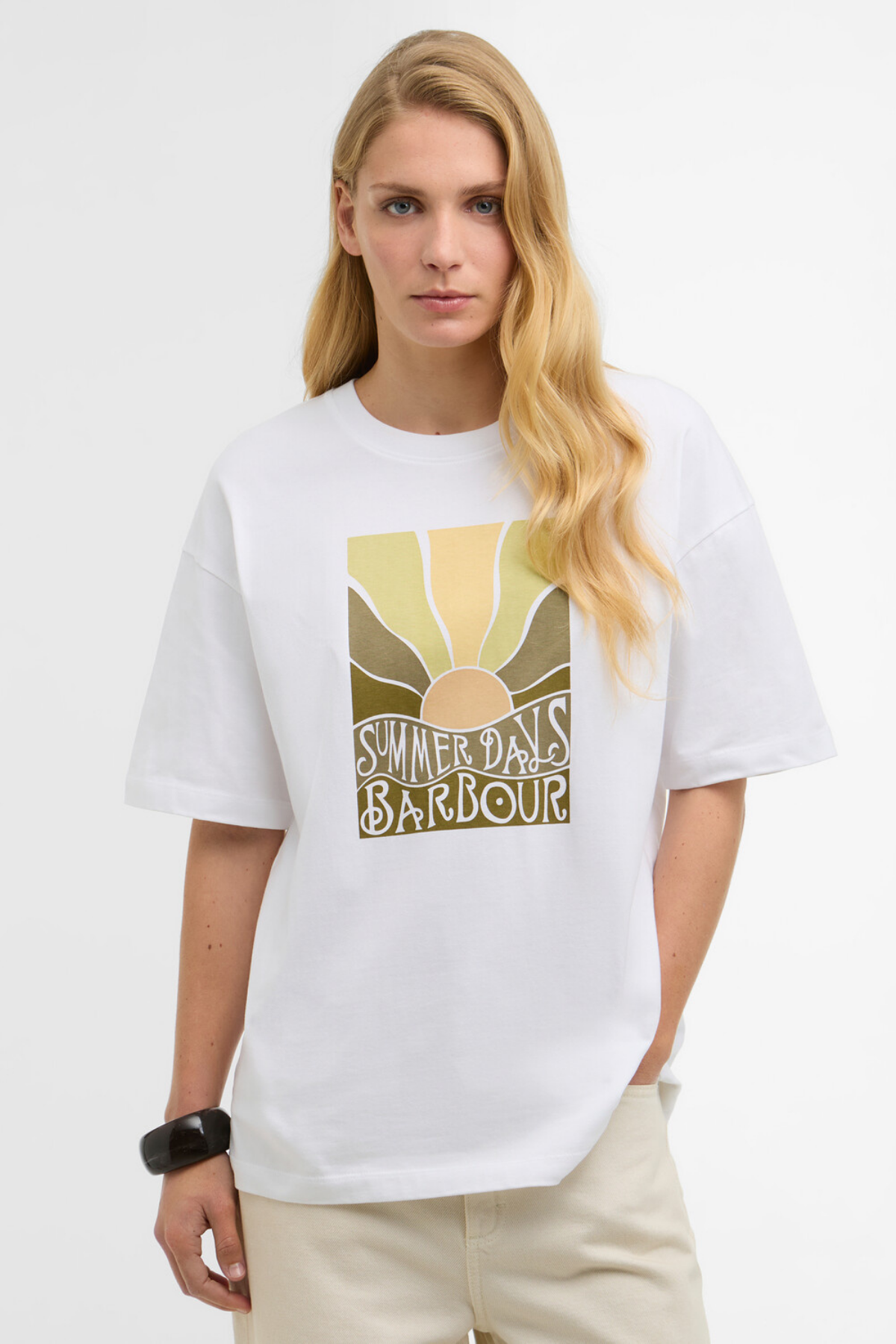 Barbour Melody T-Shirt WH11 White