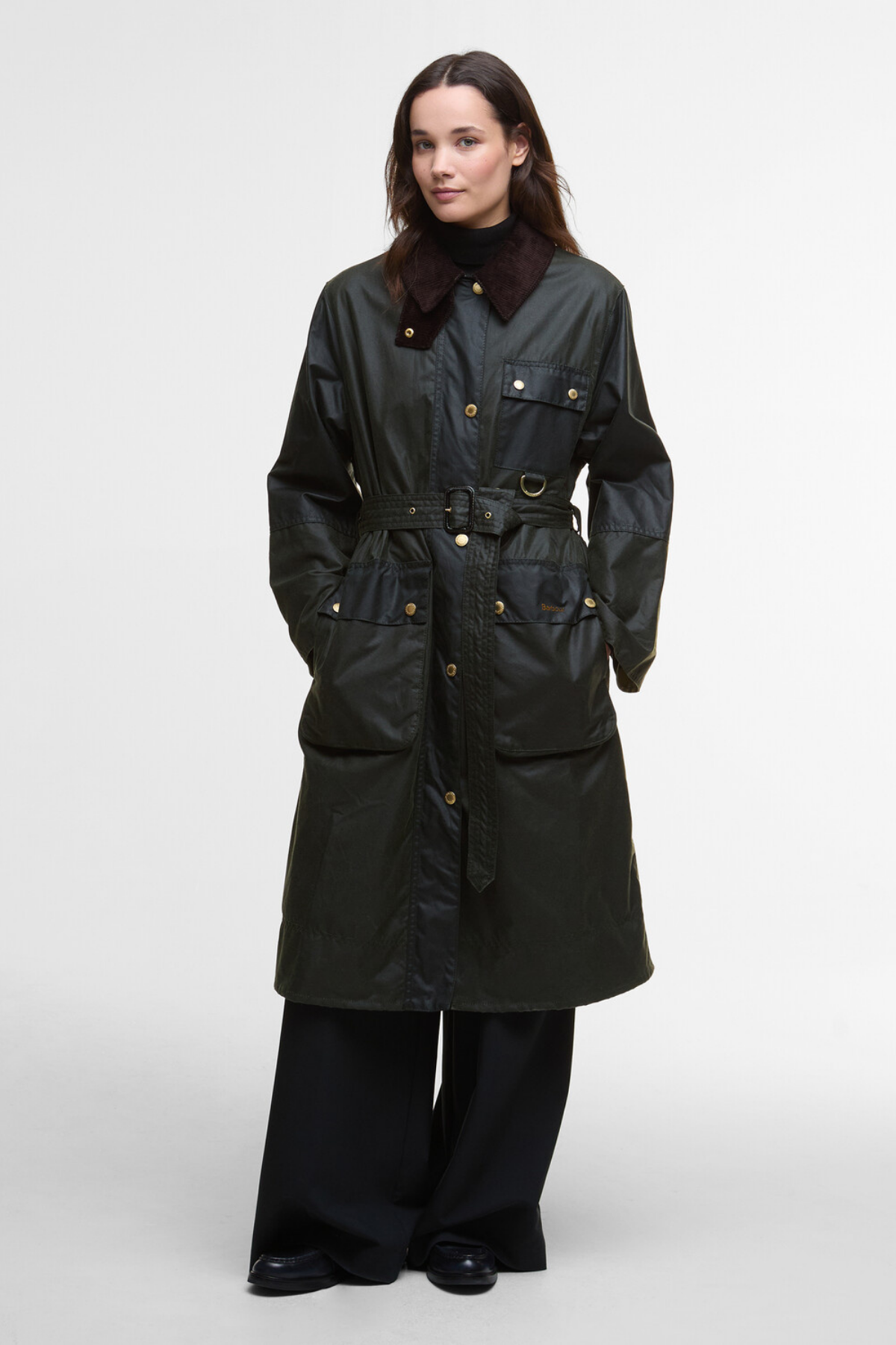 Barbour Milda Yağlı Ceket OL52 Fern/Beech/Ancient Tartan