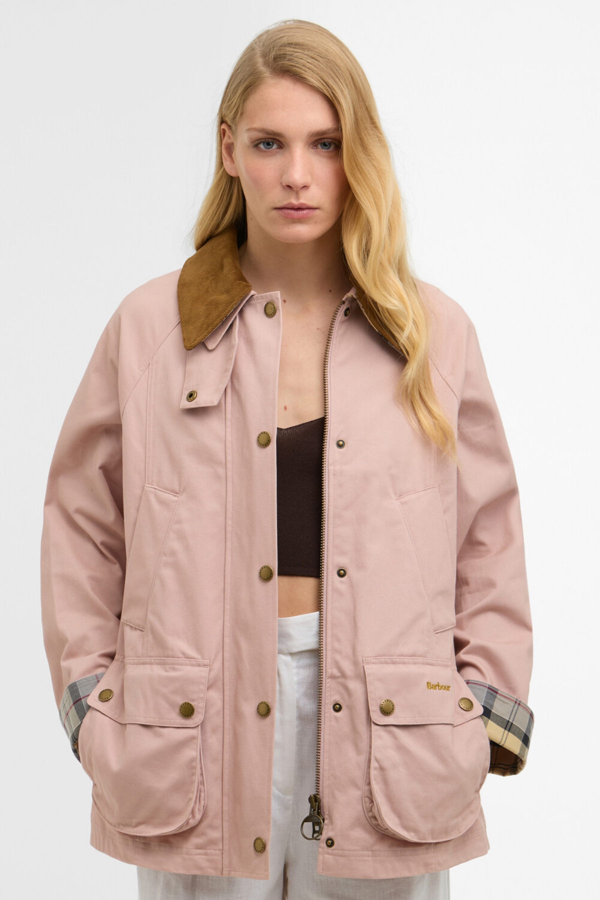 Barbour Modern Beadnell Casual Ceket PI51 Gardenia/Dress/Beige