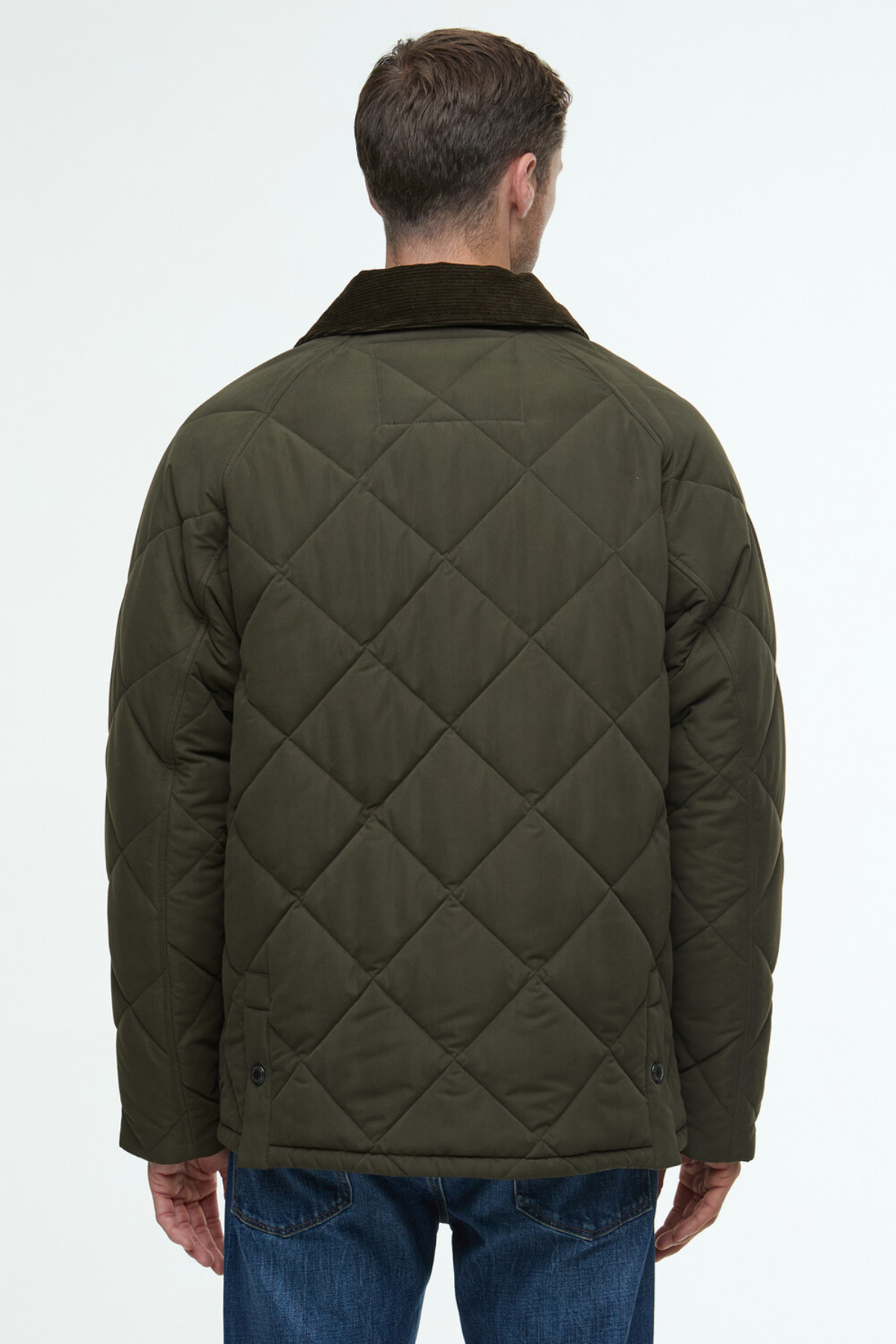 Barbour Modern Bedale Kapitone Ceket OL91 Olive