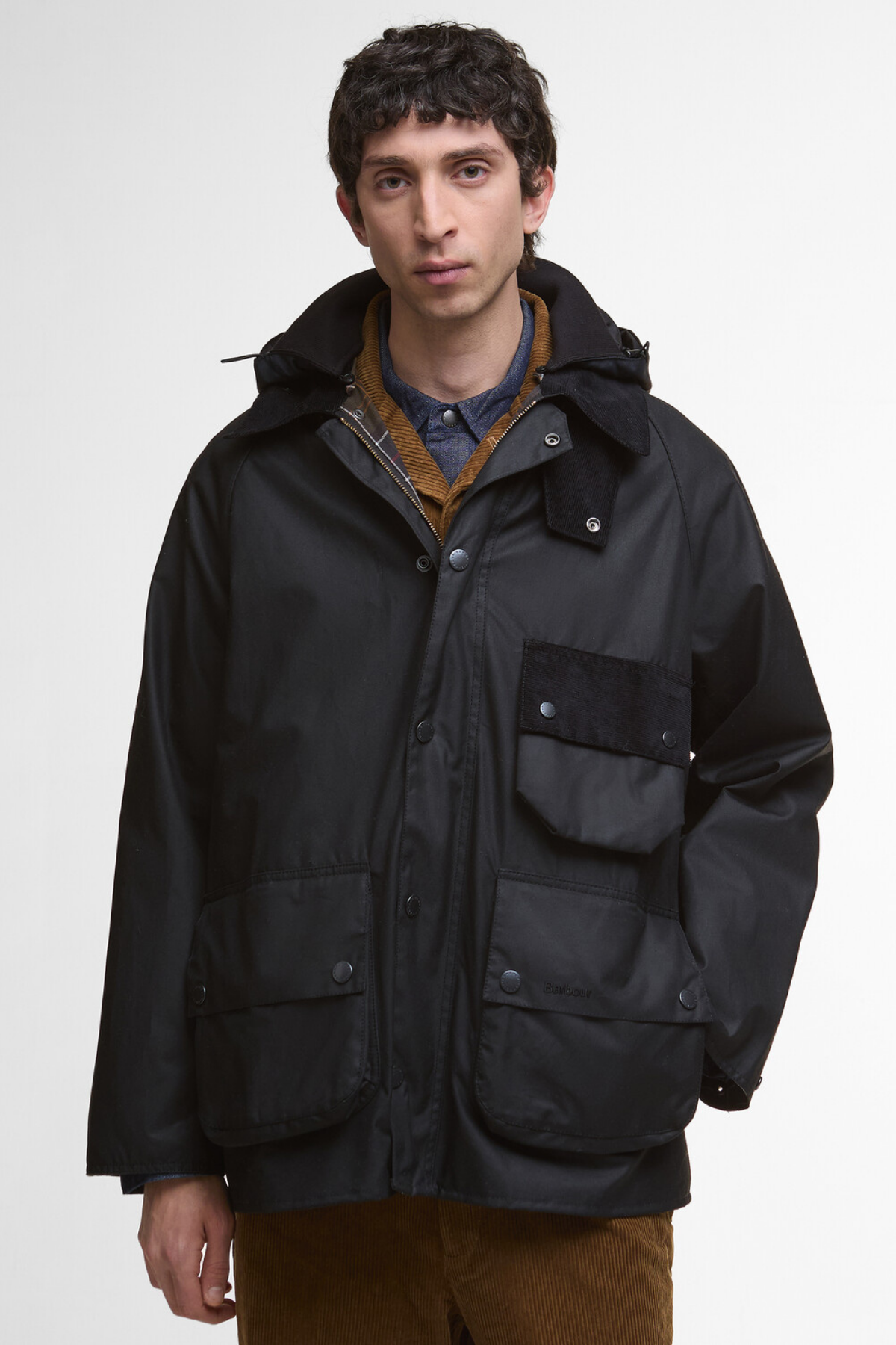 Barbour Modified Solway Yağlı Ceket BK71 Black