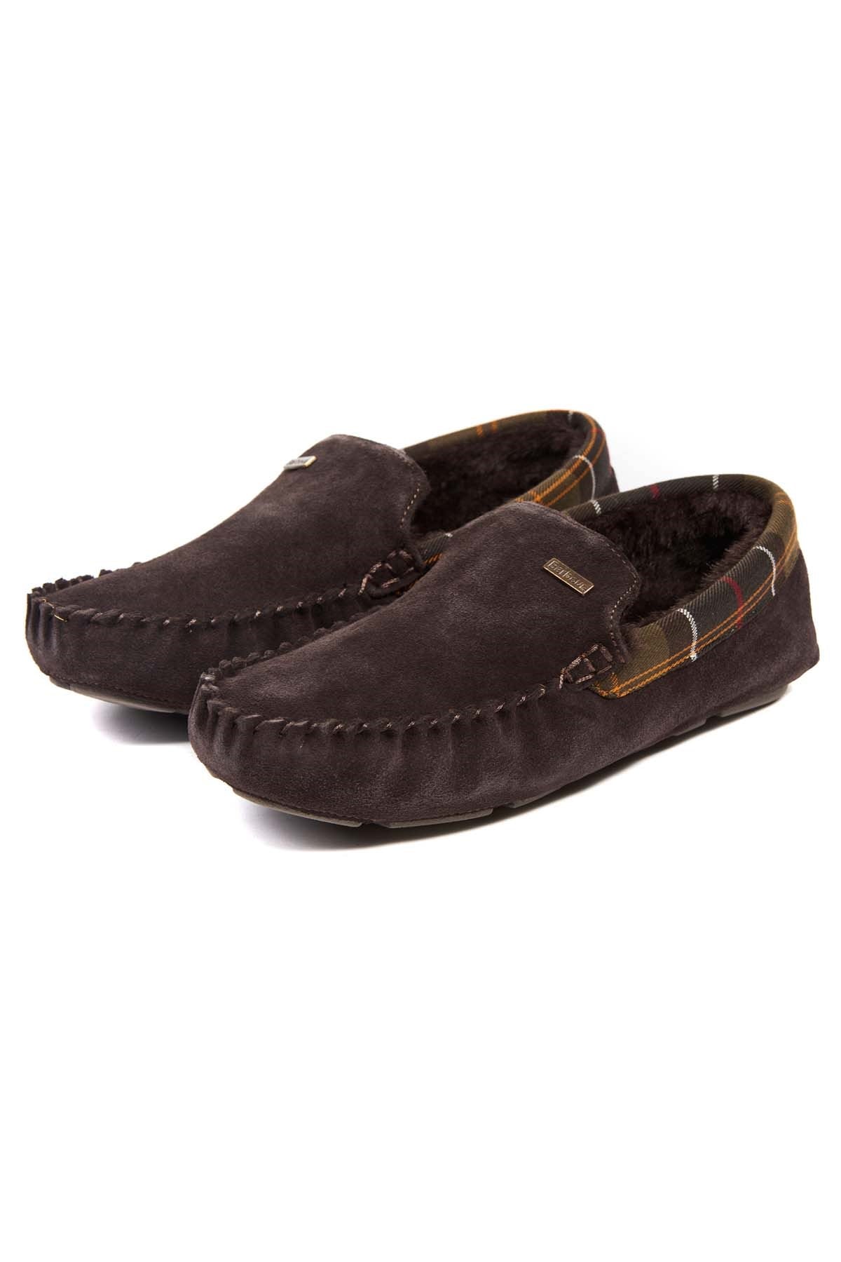 Barbour Monty Ev Ayakkabısı BR51 Brown Suede