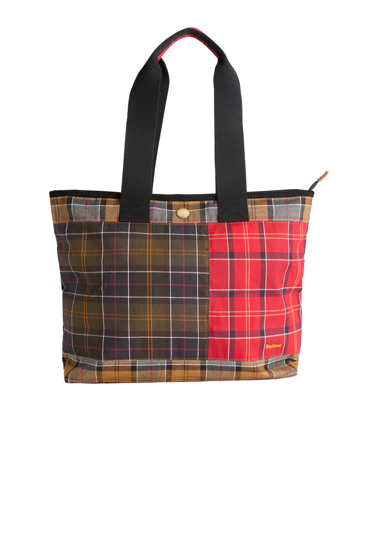 Barbour Mya Patchwork Kol Çantası TN11 Classic Cardinal Dress