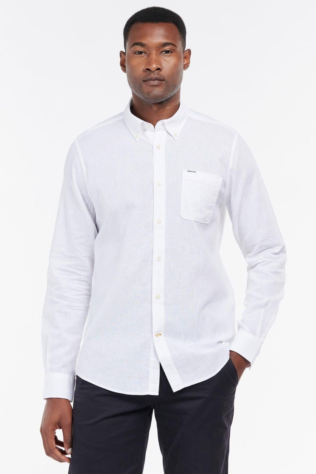 Barbour Nelson Gömlek WH11 White