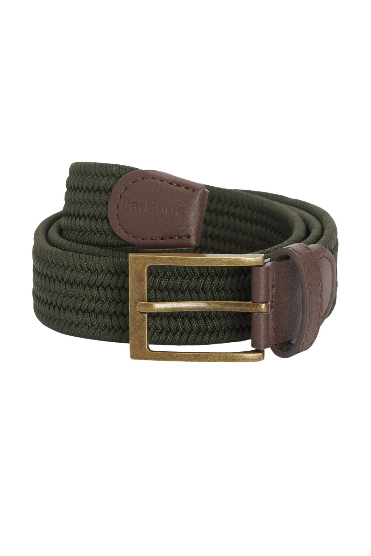 Barbour Nevis Esnek Dokuma Kemer OL71 Dark Olive