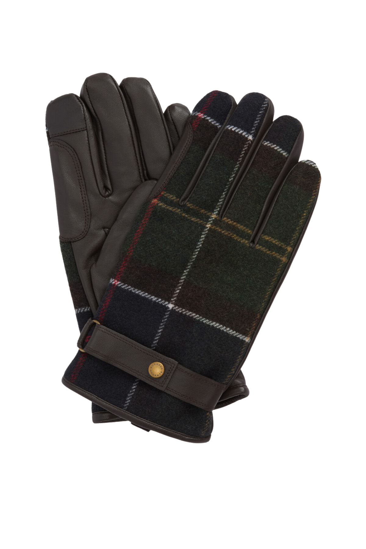 Barbour Newbrough Tartan Eldiven TN12 Classıc