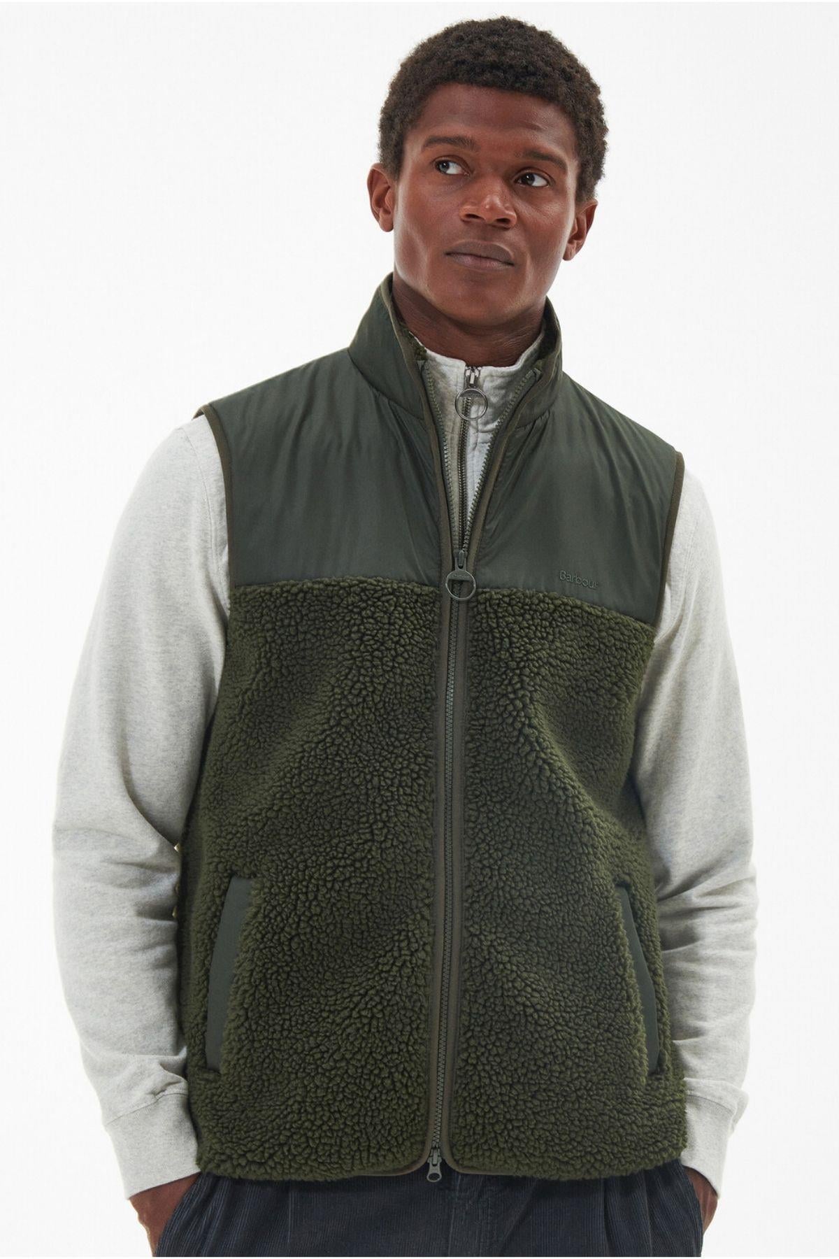 Barbour Newlan Polar Ceket OL51 Olive