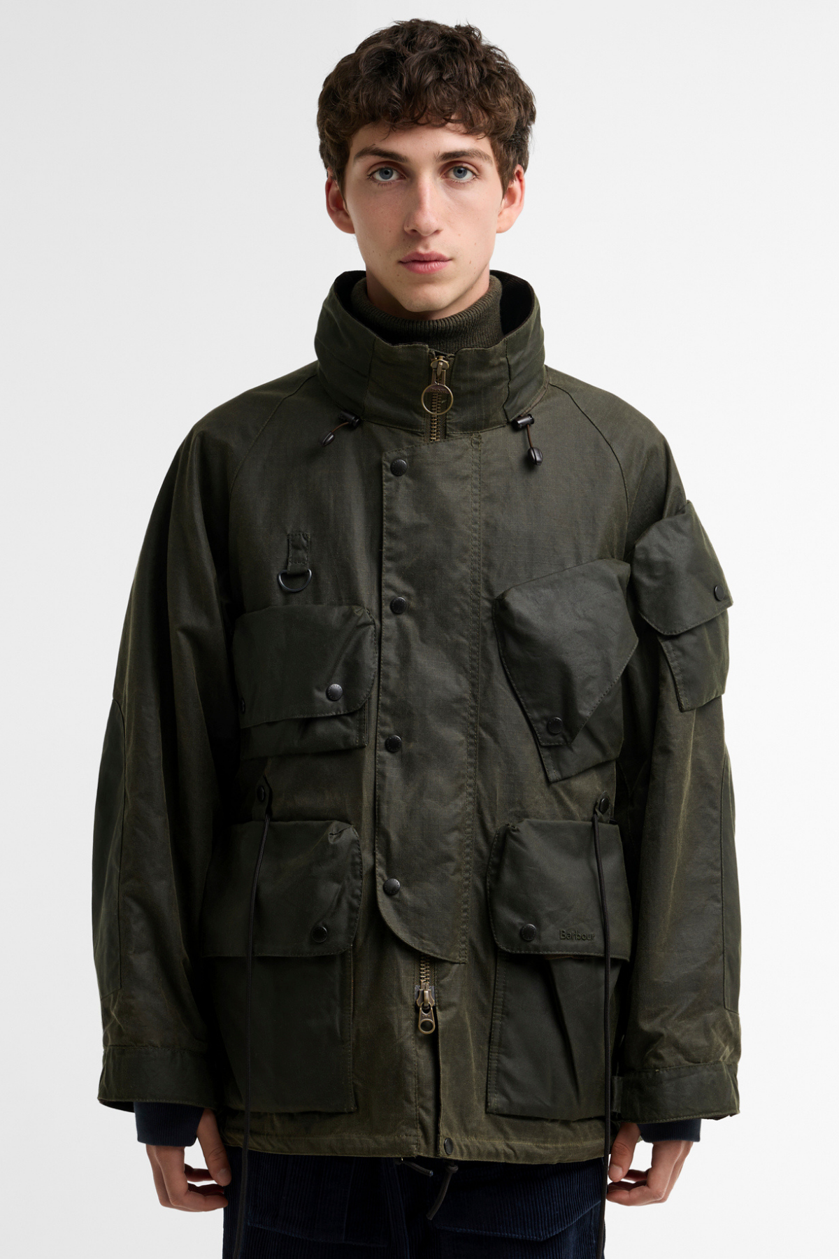 Barbour Norbit Rip Yağlı Ceket OL51 Archive Olive