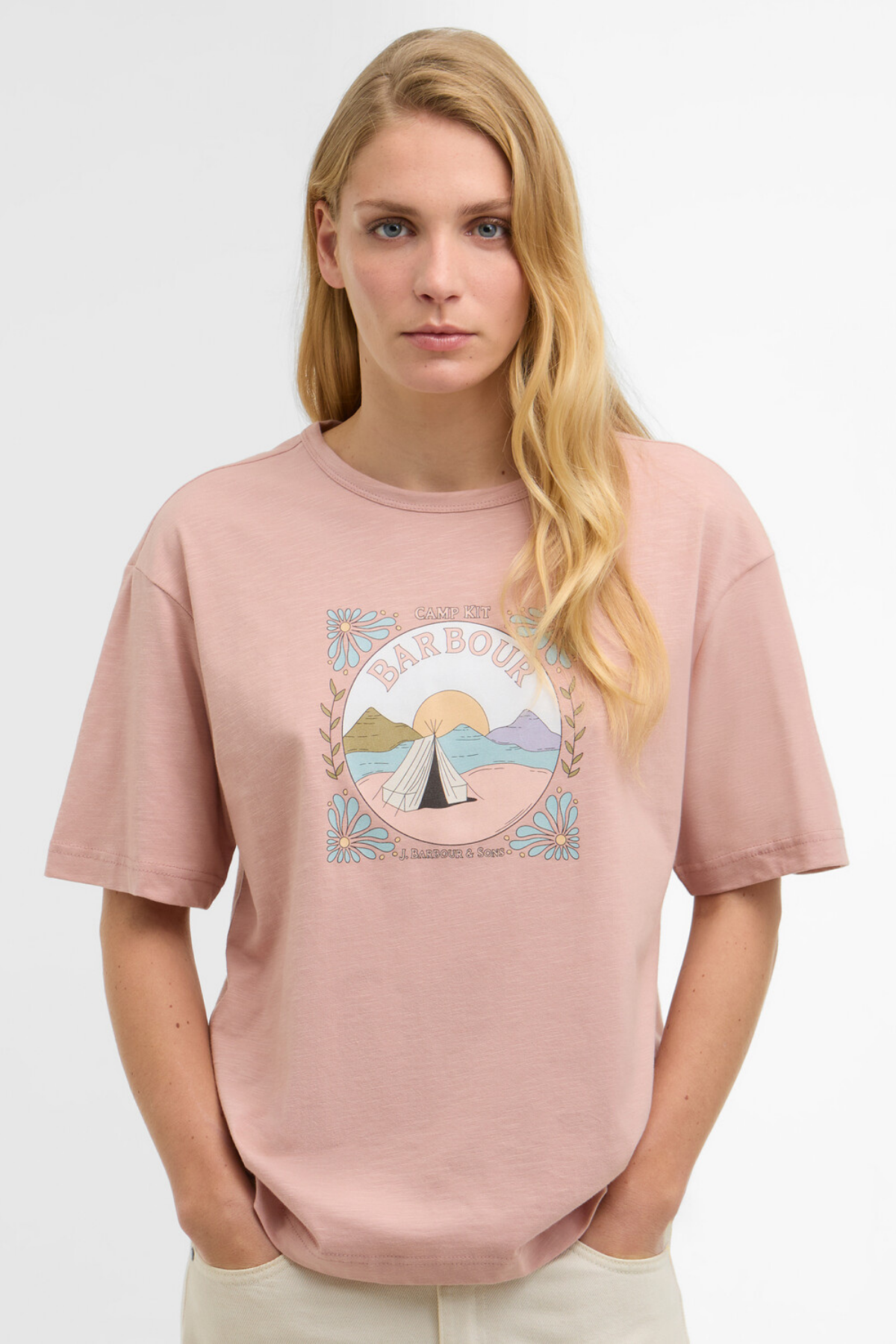 Barbour Orla T-Shirt PI19 Gardenia