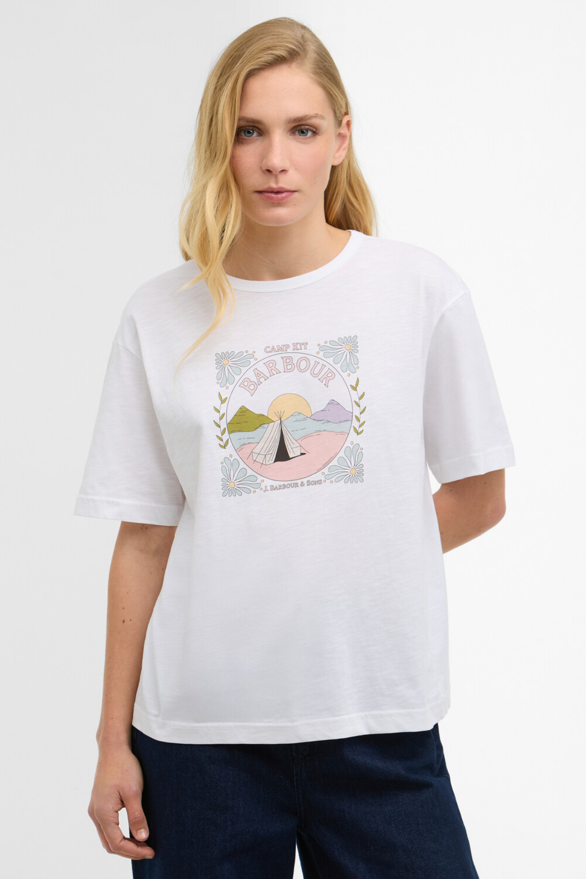 Barbour Orla T-Shirt WH11 White