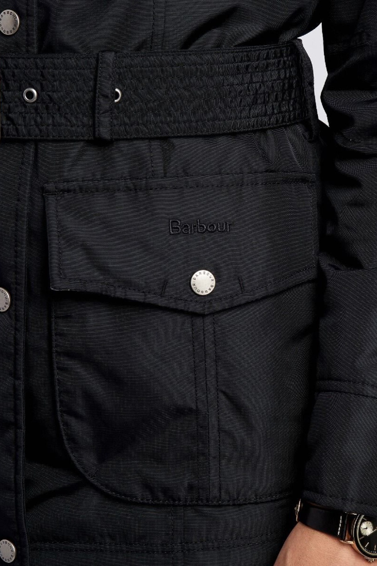 Barbour outlaw black online