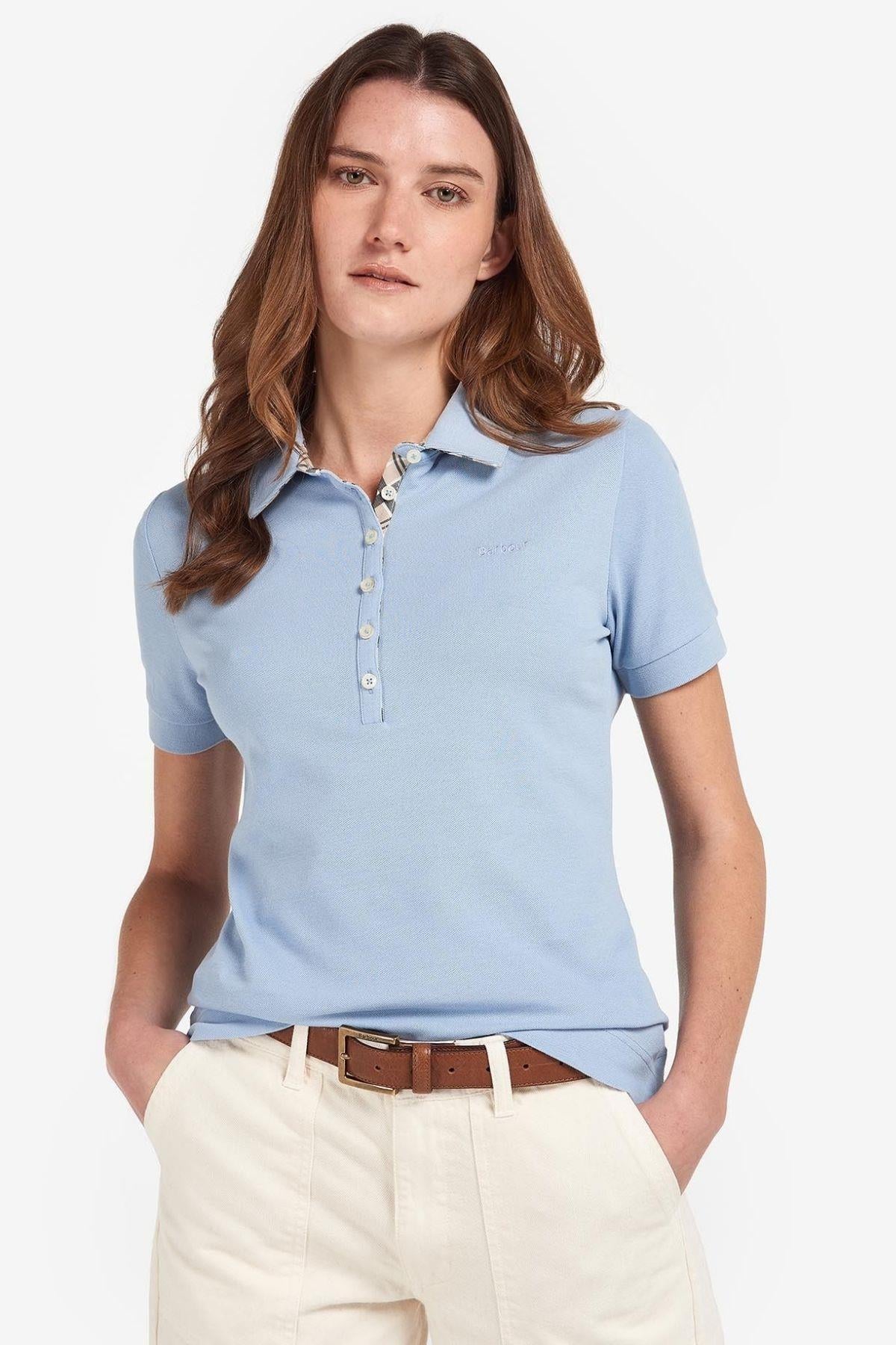 Barbour Portsdown Top Polo Yaka BL18 Blue