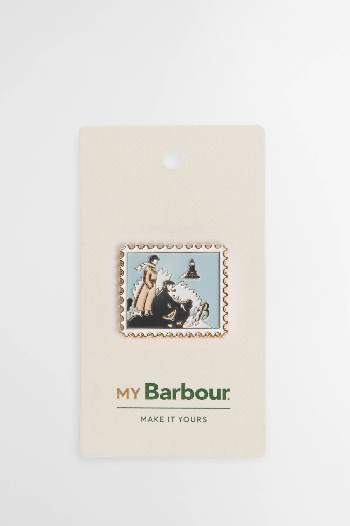 Barbour Postage Stamp Rozet BL11 Postage Stamp