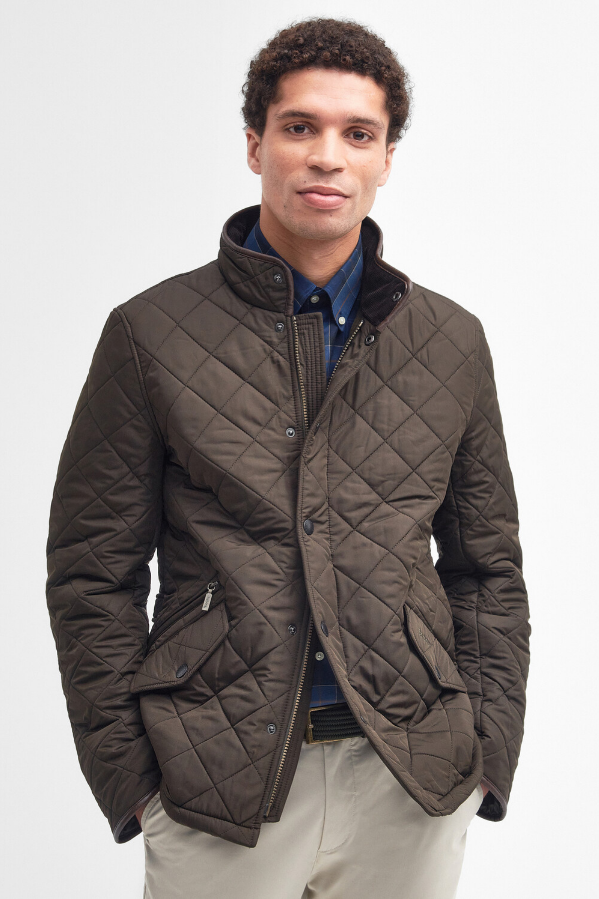 Barbour Powell Polar Kapitone Ceket OL51 Olive