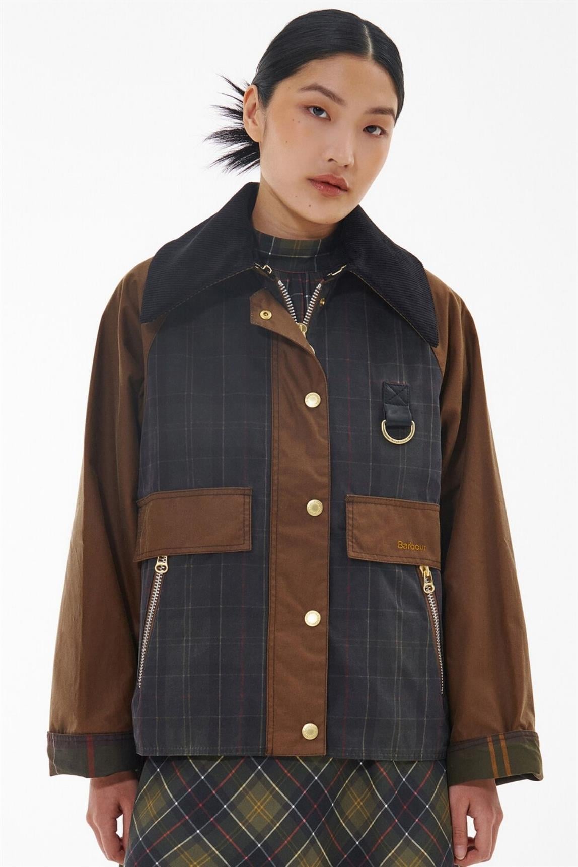 Barbour Premium Catton Yağlı Ceket TA51 Tan-Dk Classic
