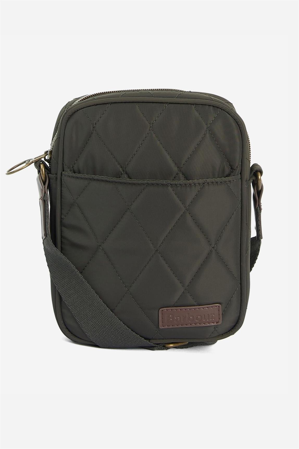 Barbour Quilted Çapraz Çanta OL71 Olive