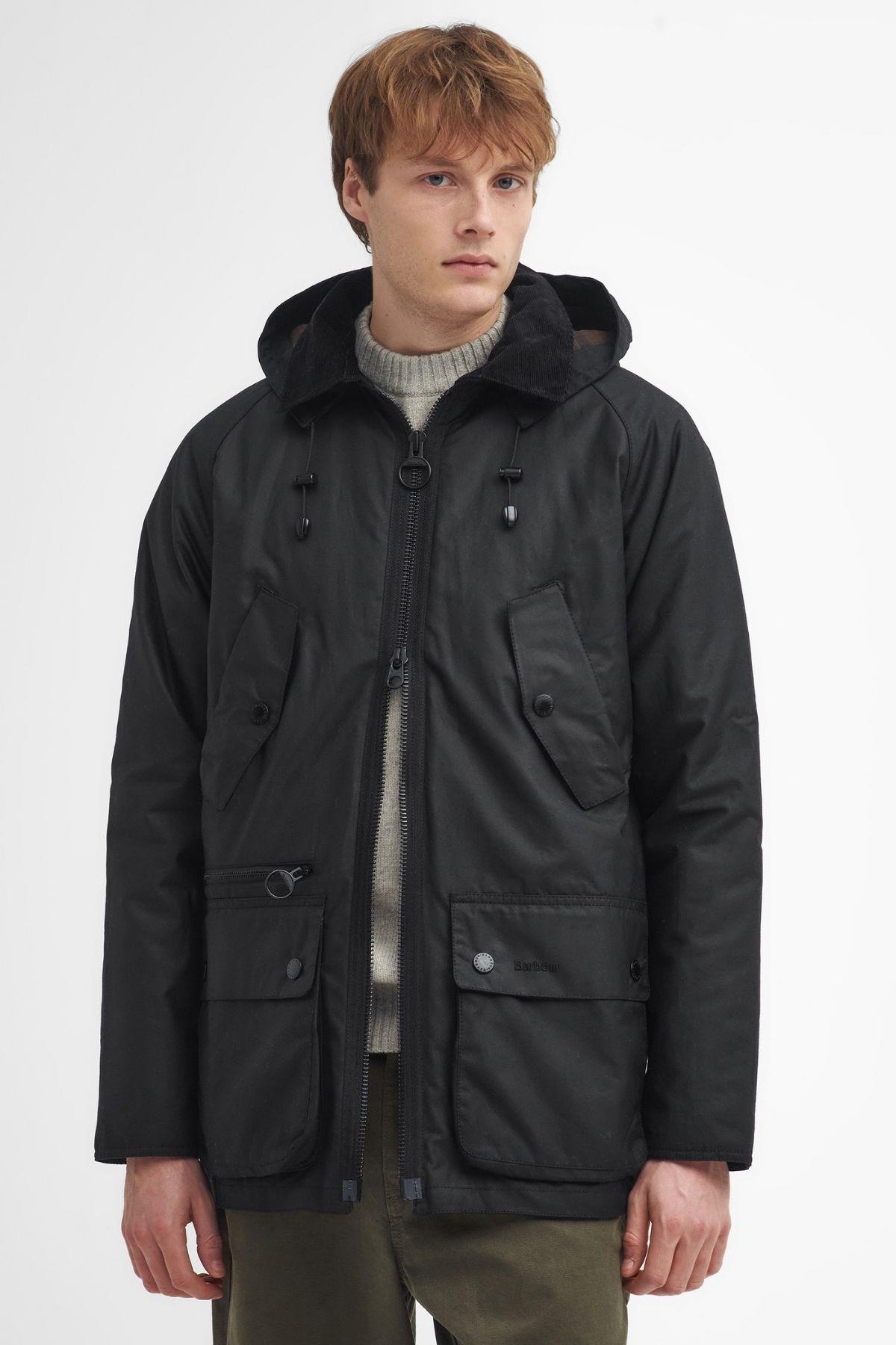 Barbour Re-Engineered Beaufort Yağlı Ceket BK71 Black