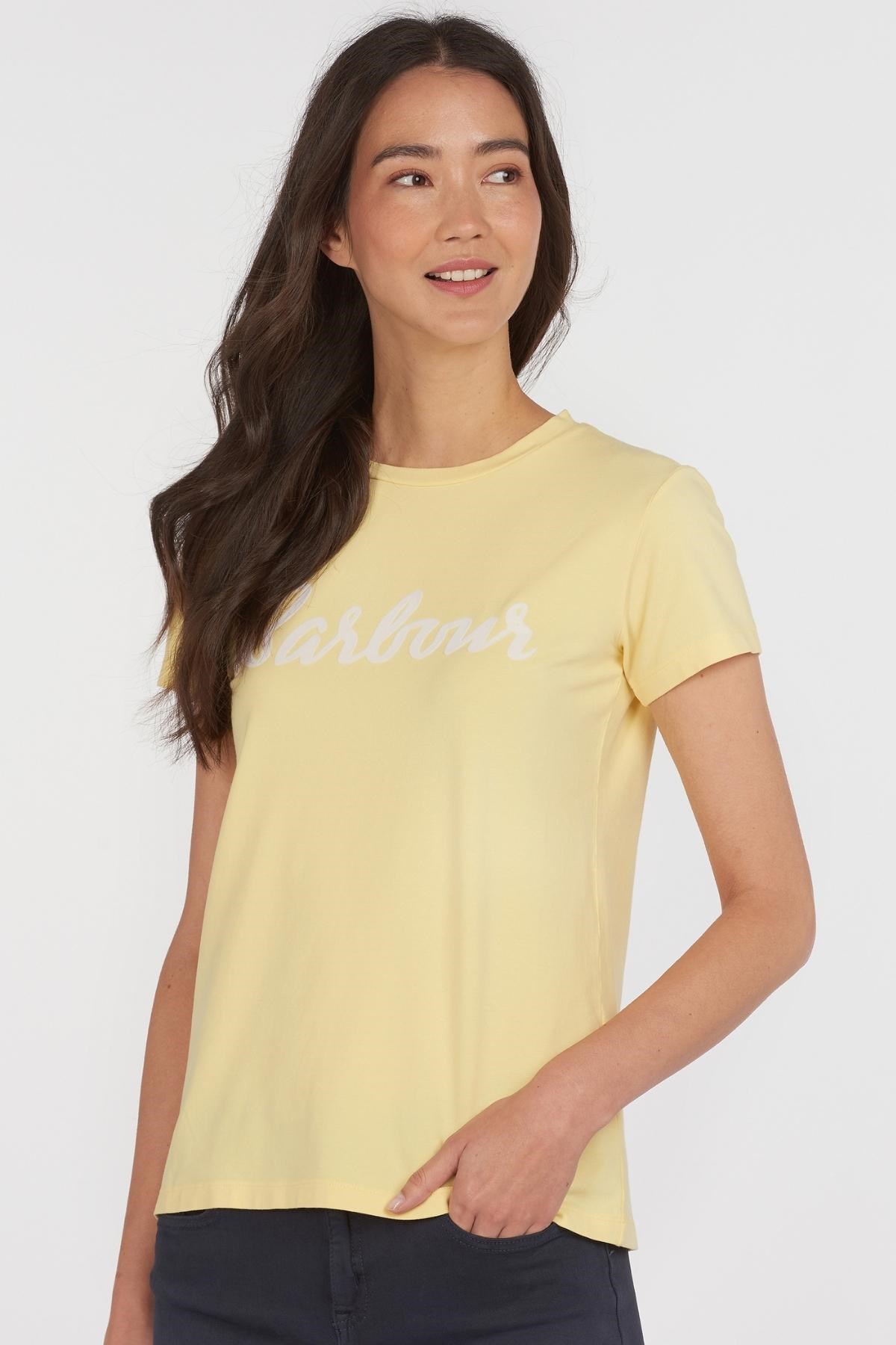 Barbour Rebecca T-Shirt Yellow Haze
