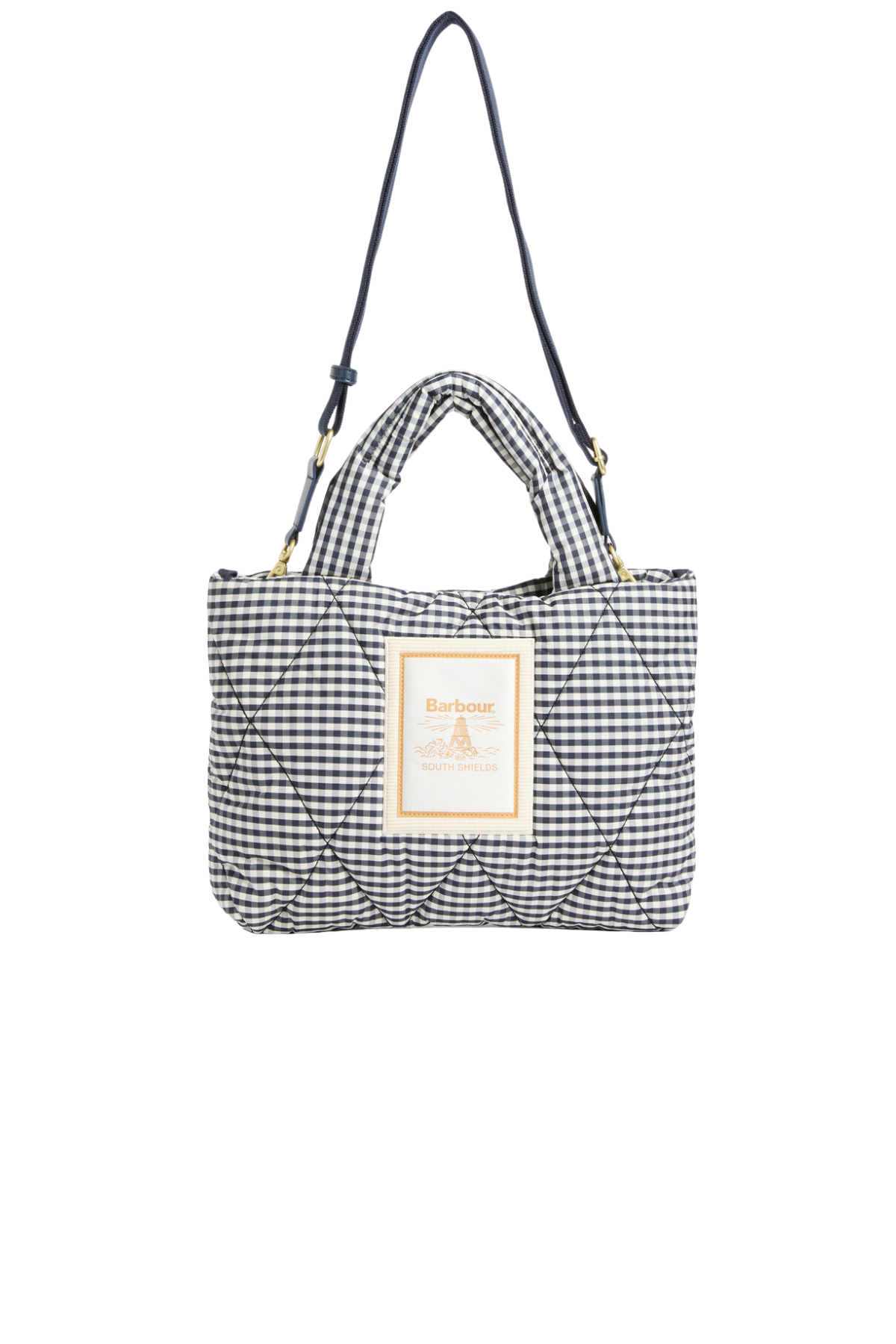 Barbour Riah Mini Kapitone Kol Çantası WH11 Gingham Check