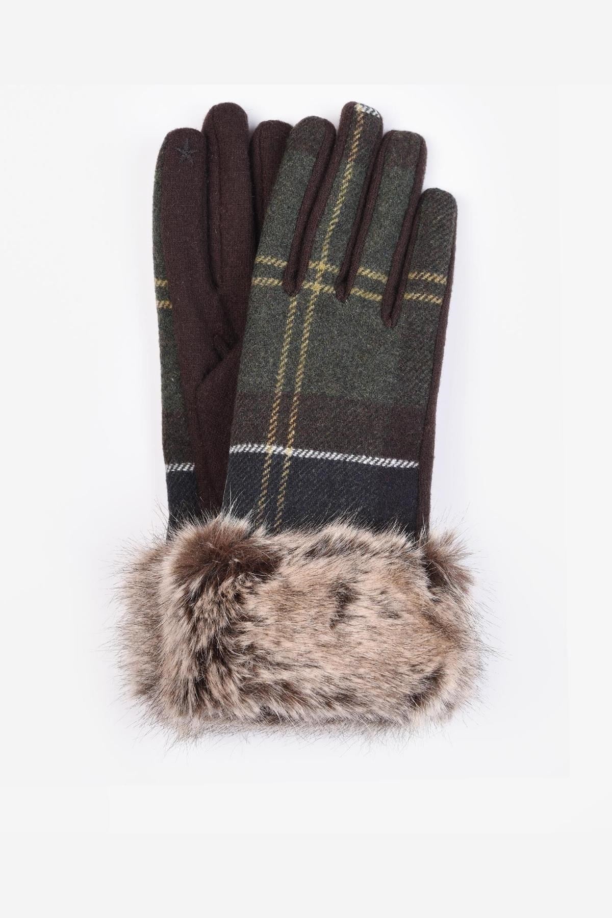 Barbour Ridley Tartan Eldiven TN11 Classıc