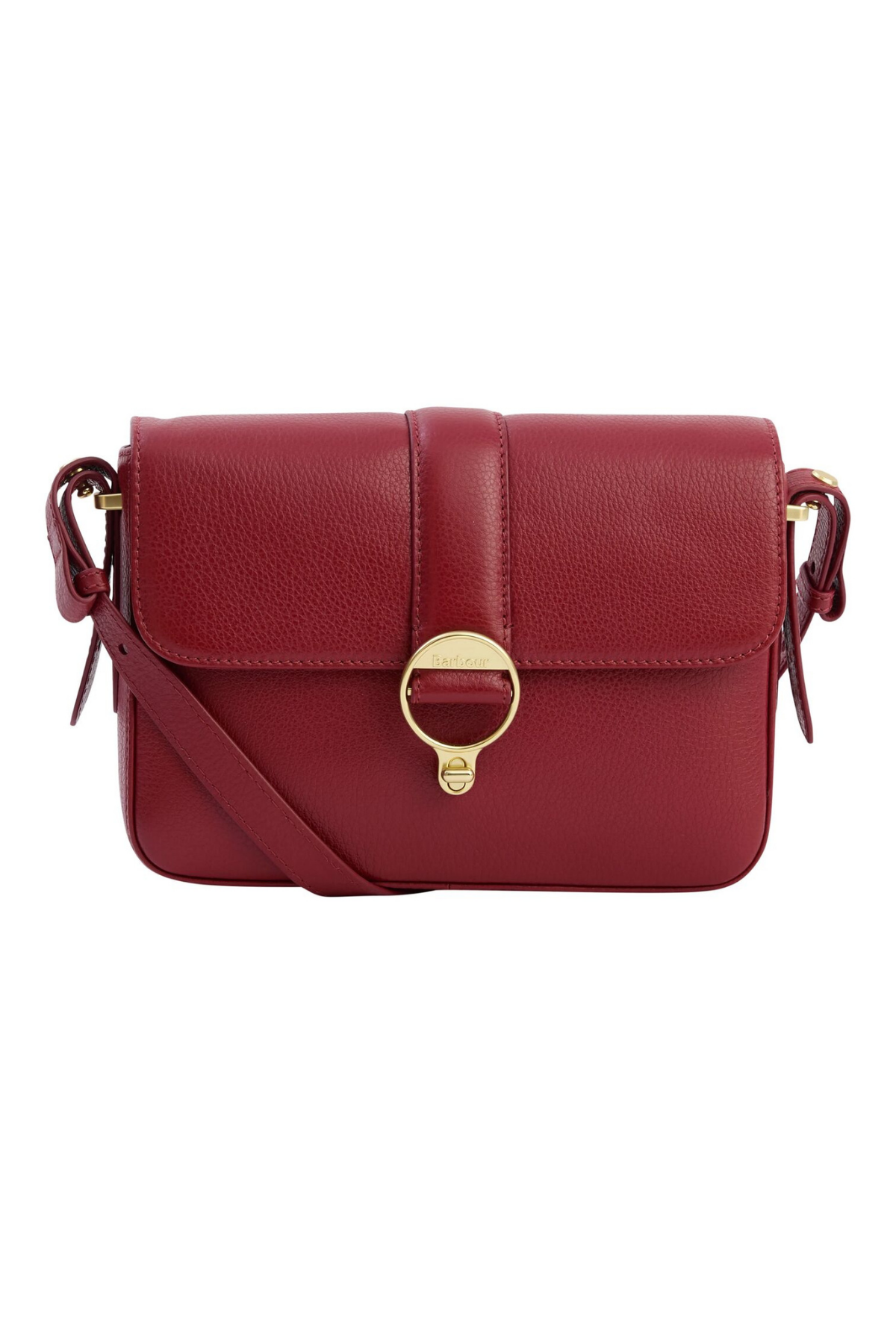 Barbour Rosa Deri Çapraz Çanta RE91 Red