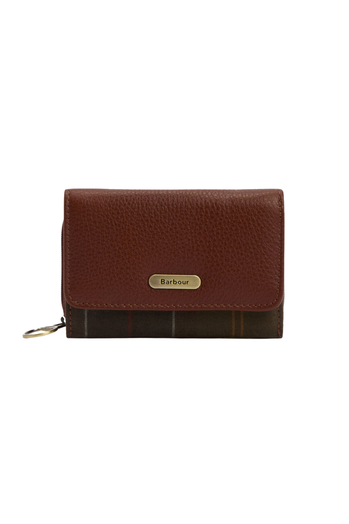 Barbour Rosa Leather French Cüzdan BR11 Brown Classic