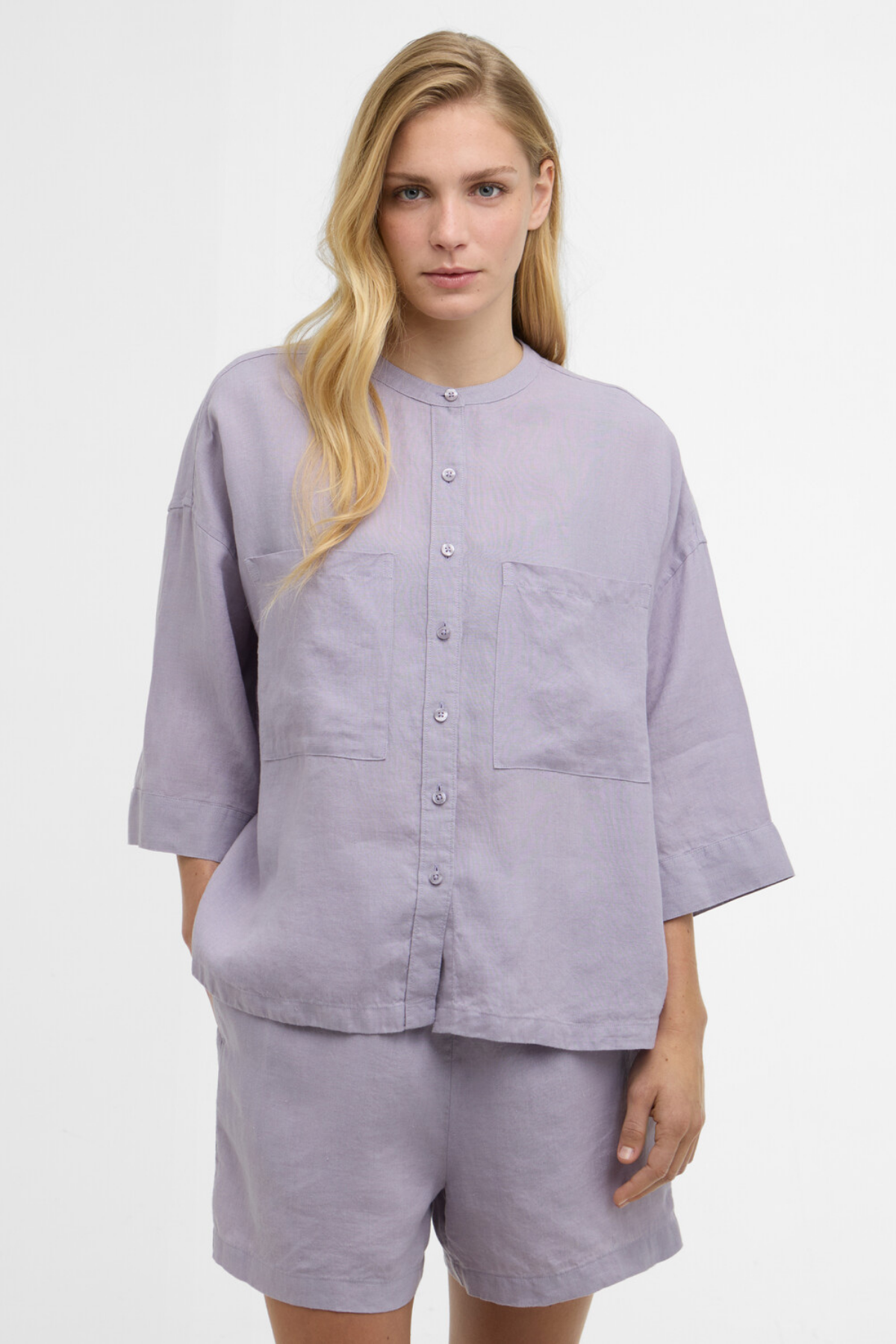 Barbour Selena Gömlek PU35 Heather Mist