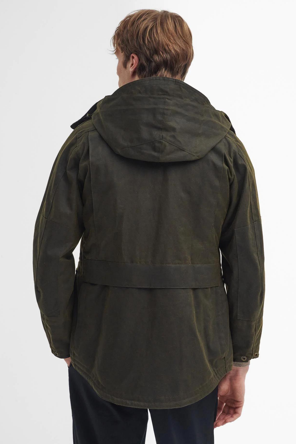 Barbour x TO KI TO Shoreman Yağlı Ceket OL51 Olive