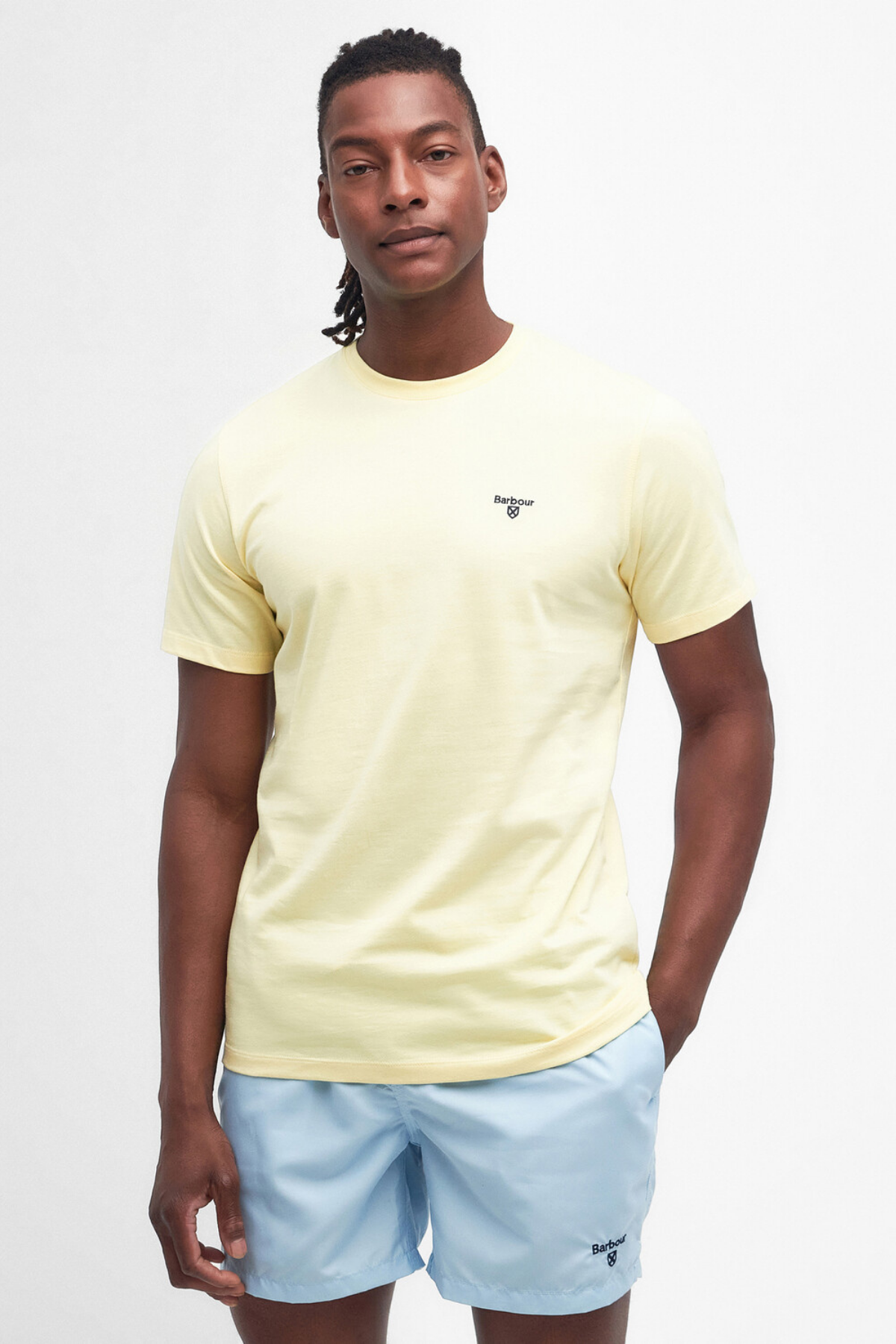 Barbour Sports T-Shirt YE36 Heritage Lemon