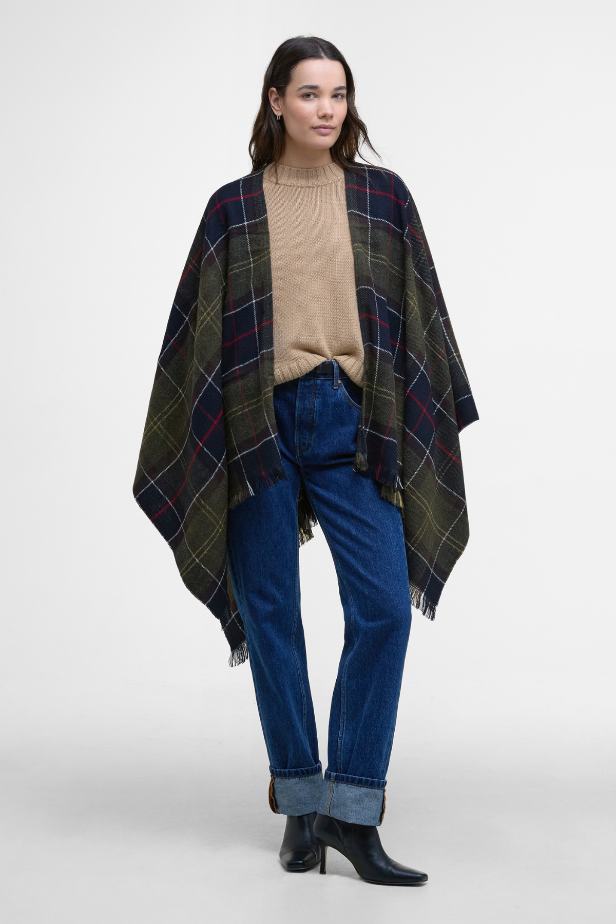 Barbour Staffi Serape TN11 Classic Tartan