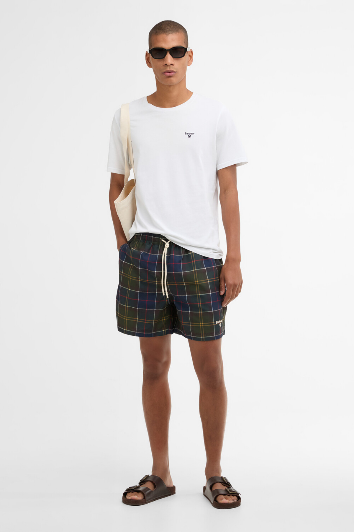 Barbour Staple Tartan Deniz Şortu TN11 Classic Tartan