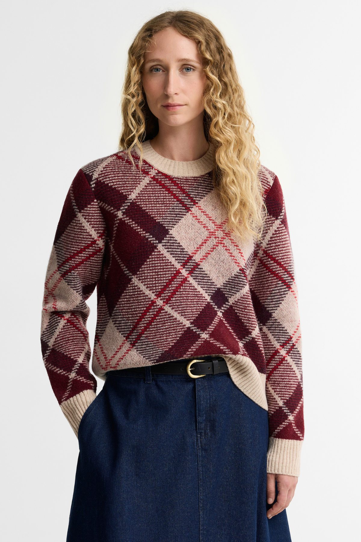 Barbour Stevie Knitted Kazak MI11 Multi