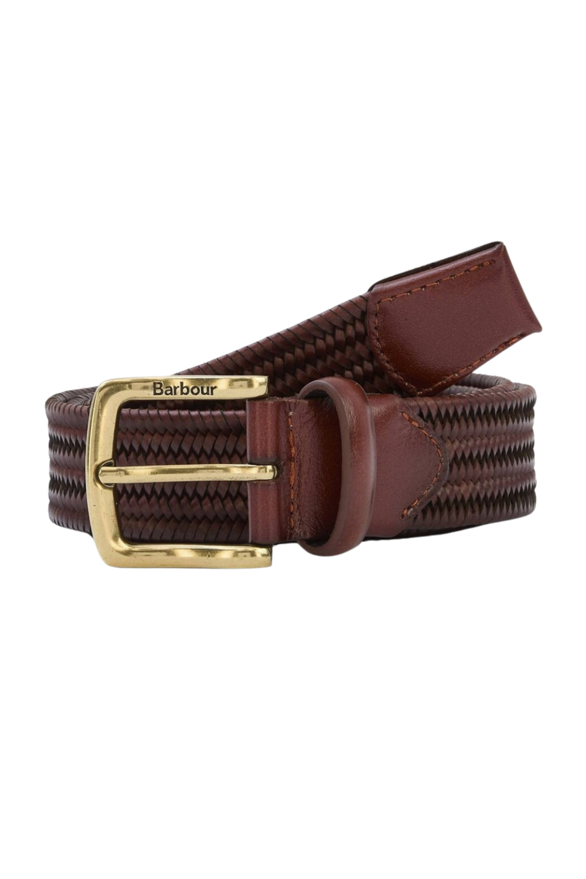 Barbour Stretch Deri Kemer BR71 Brown