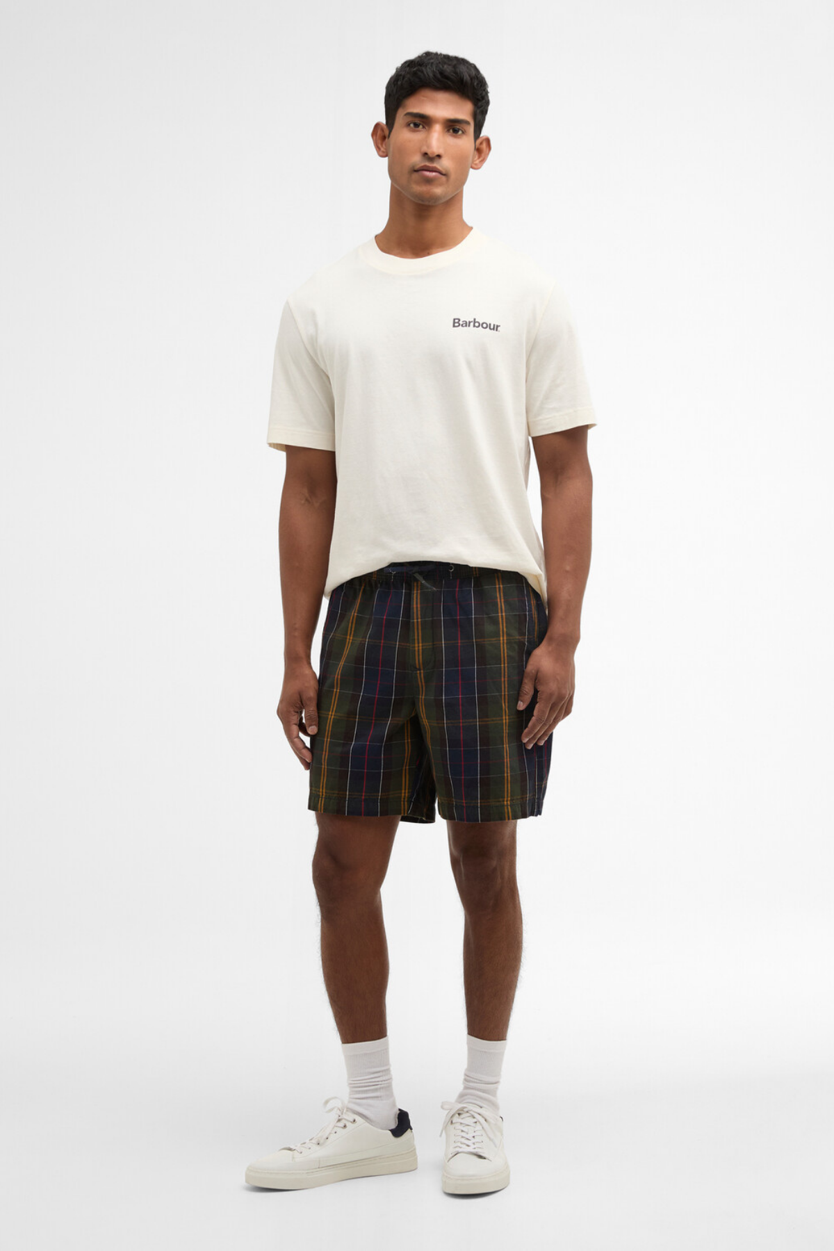 Barbour Tartan Relaxed Şort TN11 Classic Tartan